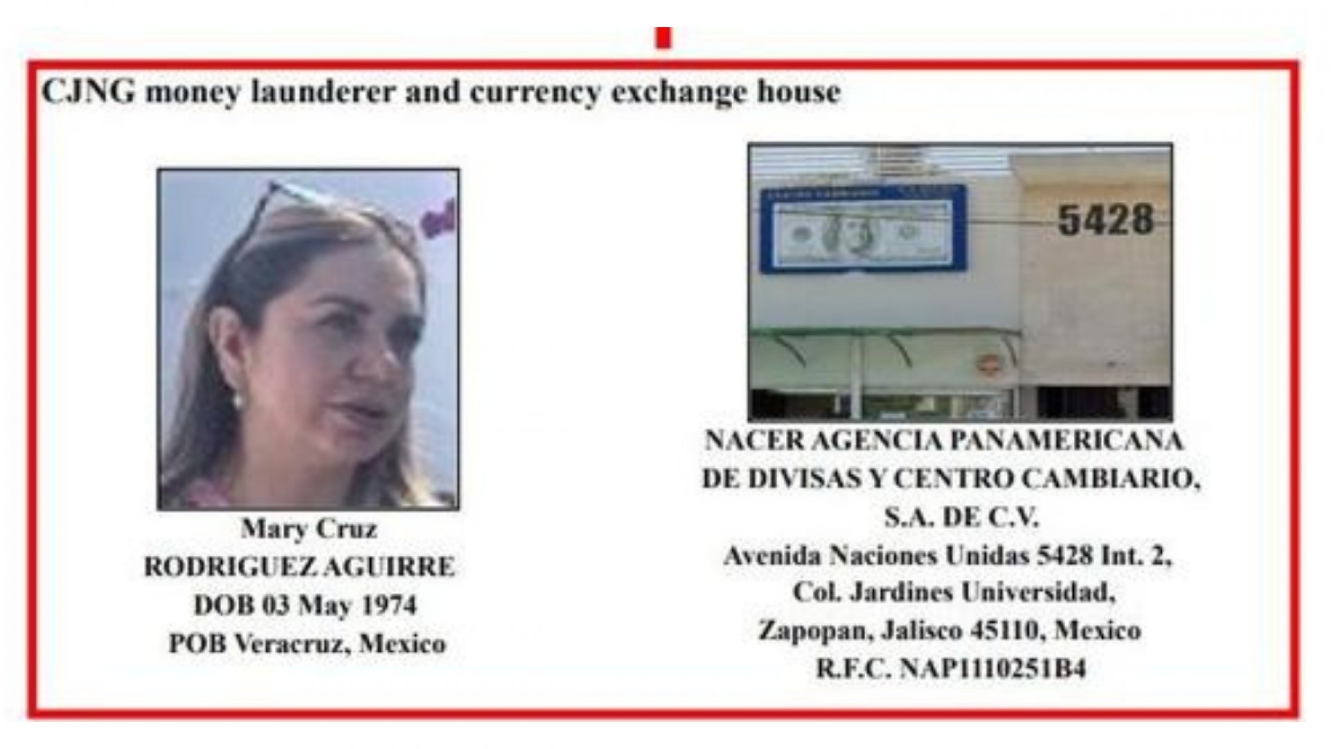 Ex candidata de Vega de AlaTorre es acusada de lavado de dinero por EU