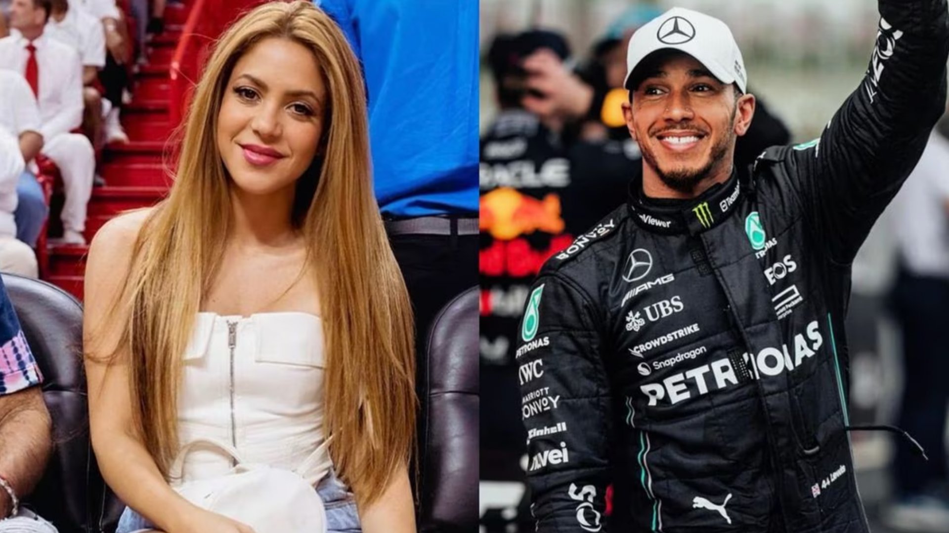 Shakira y Lewis Hamilton están empezando una relación, asegura revista