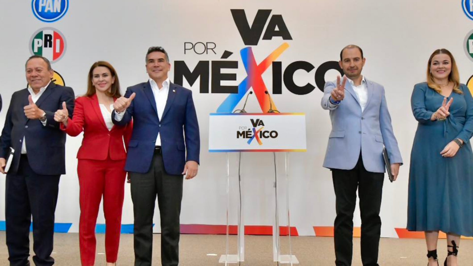 Se designará como candidato presidencial a quien tenga más competitividad: Va por México