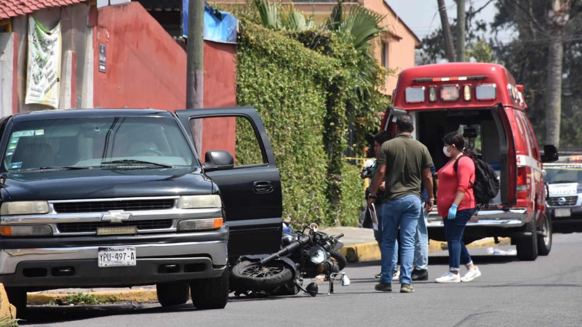 Un fallecido y dos lesionados deja choque de dos motocicletas en Orizaba
