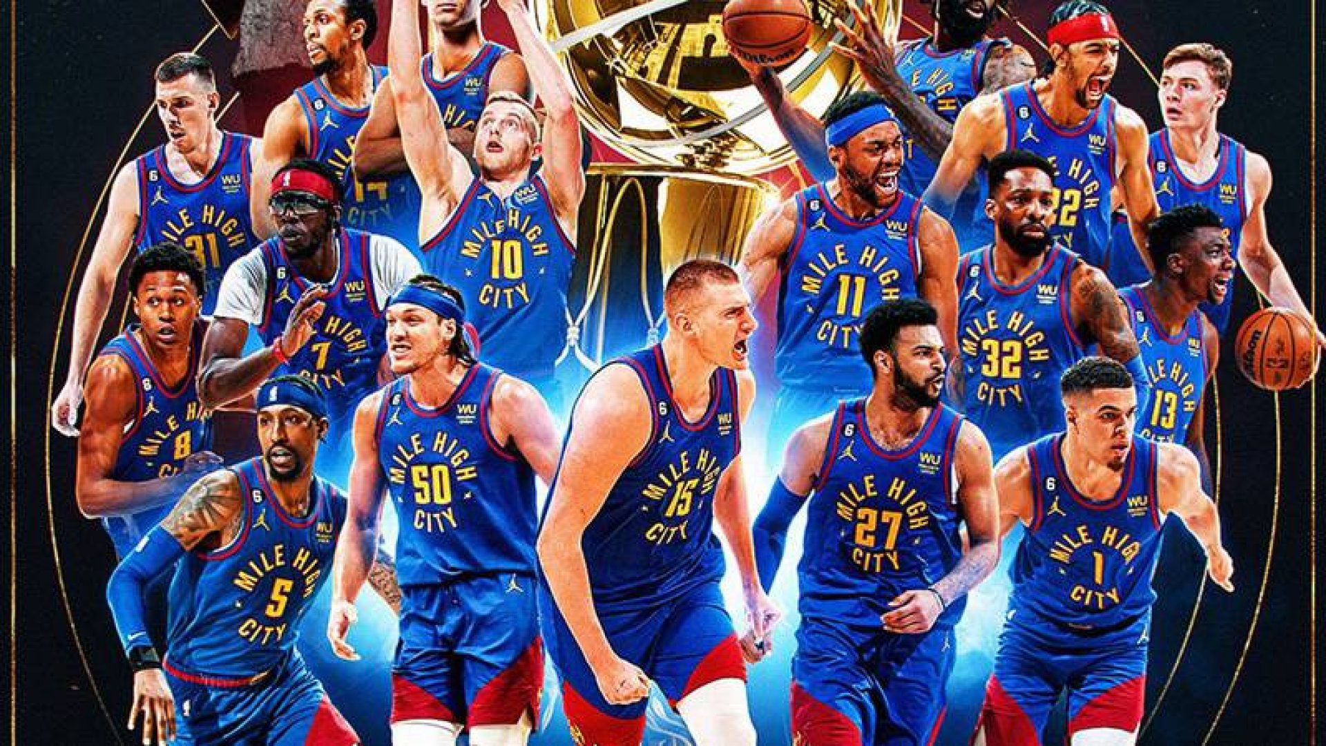 ¡Los Denver Nuggets son campeones de la NBA! Vencen al Miami Heat y Nikola Jokic se gana su anillo