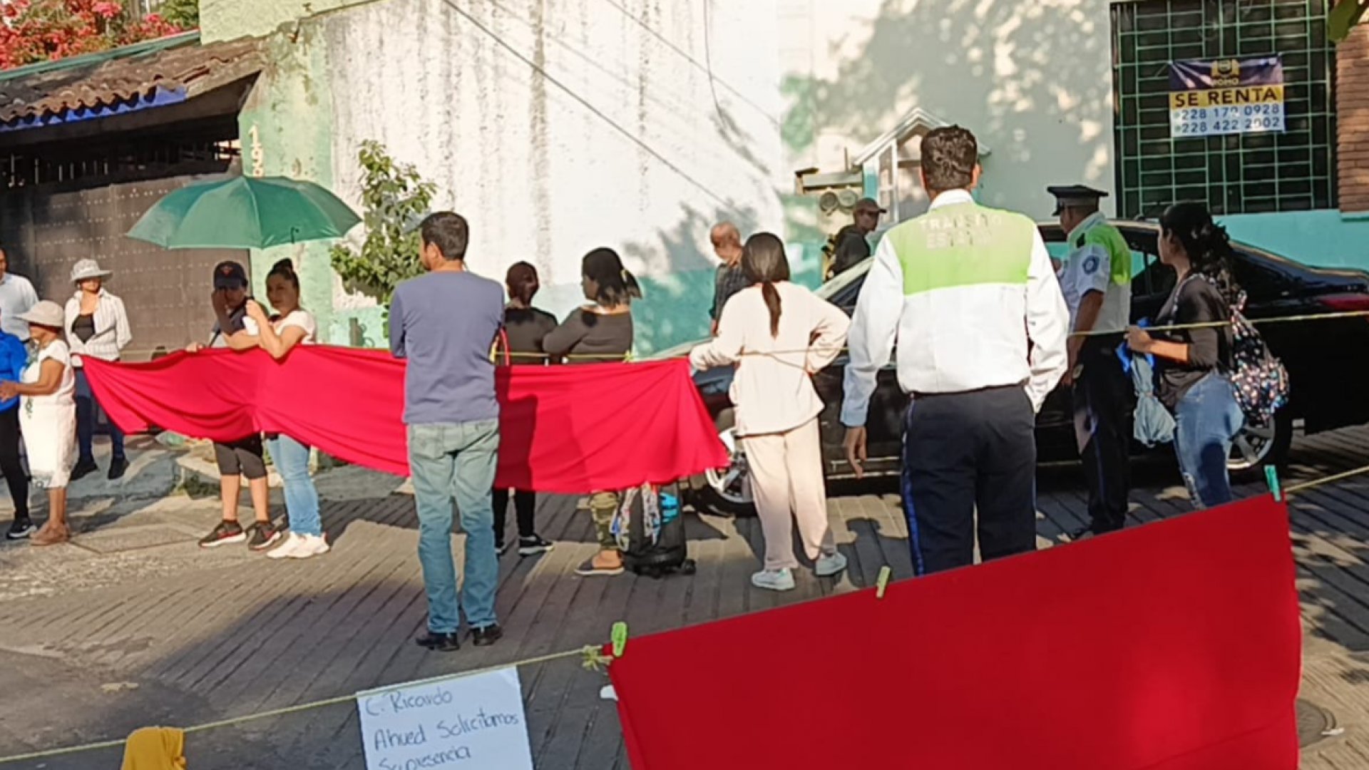 Continúan protestas por falta de agua en Xalapa