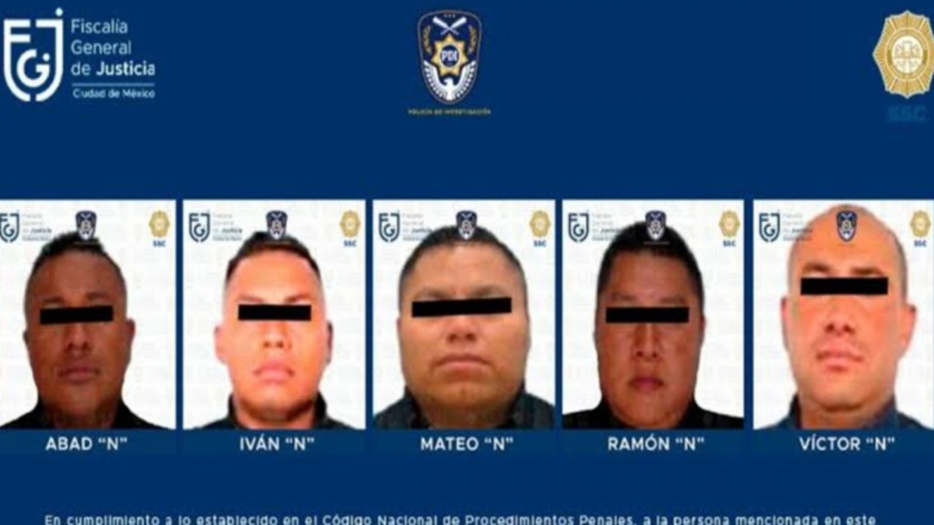 A proceso policías que detuvieron indebidamente a estudiante de la UNAM por homicidio