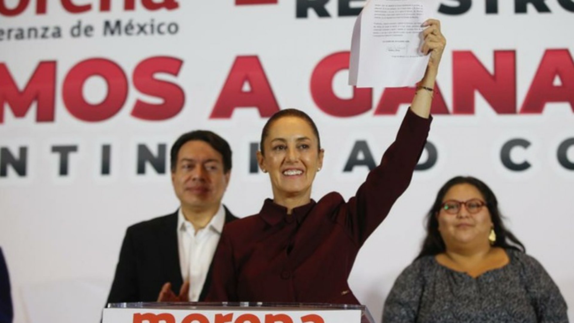 Elecciones 2024: Claudia Sheinbaum se registra como ‘aspirante’ a la candidatura de Morena