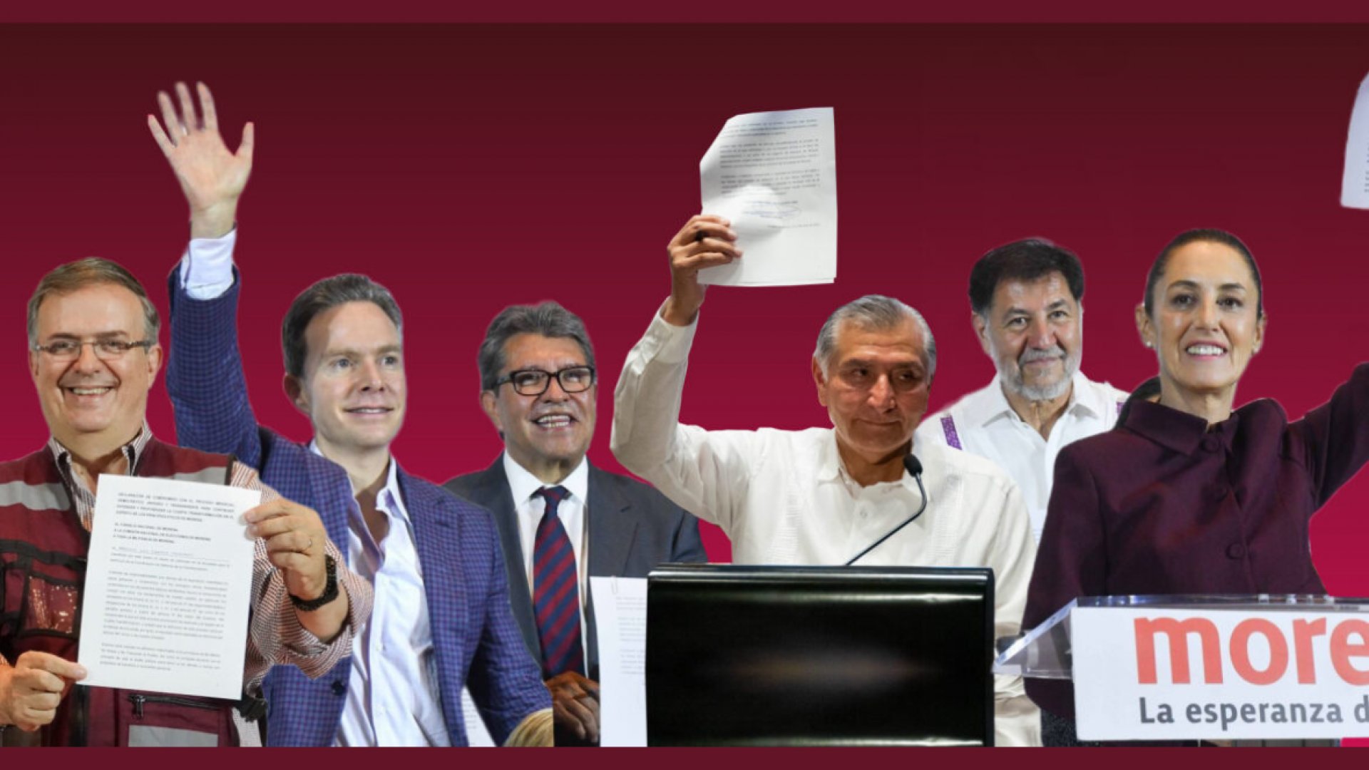 Morena inicia el proceso hacia 2024 con el registro de seis precandidatos presidenciales
