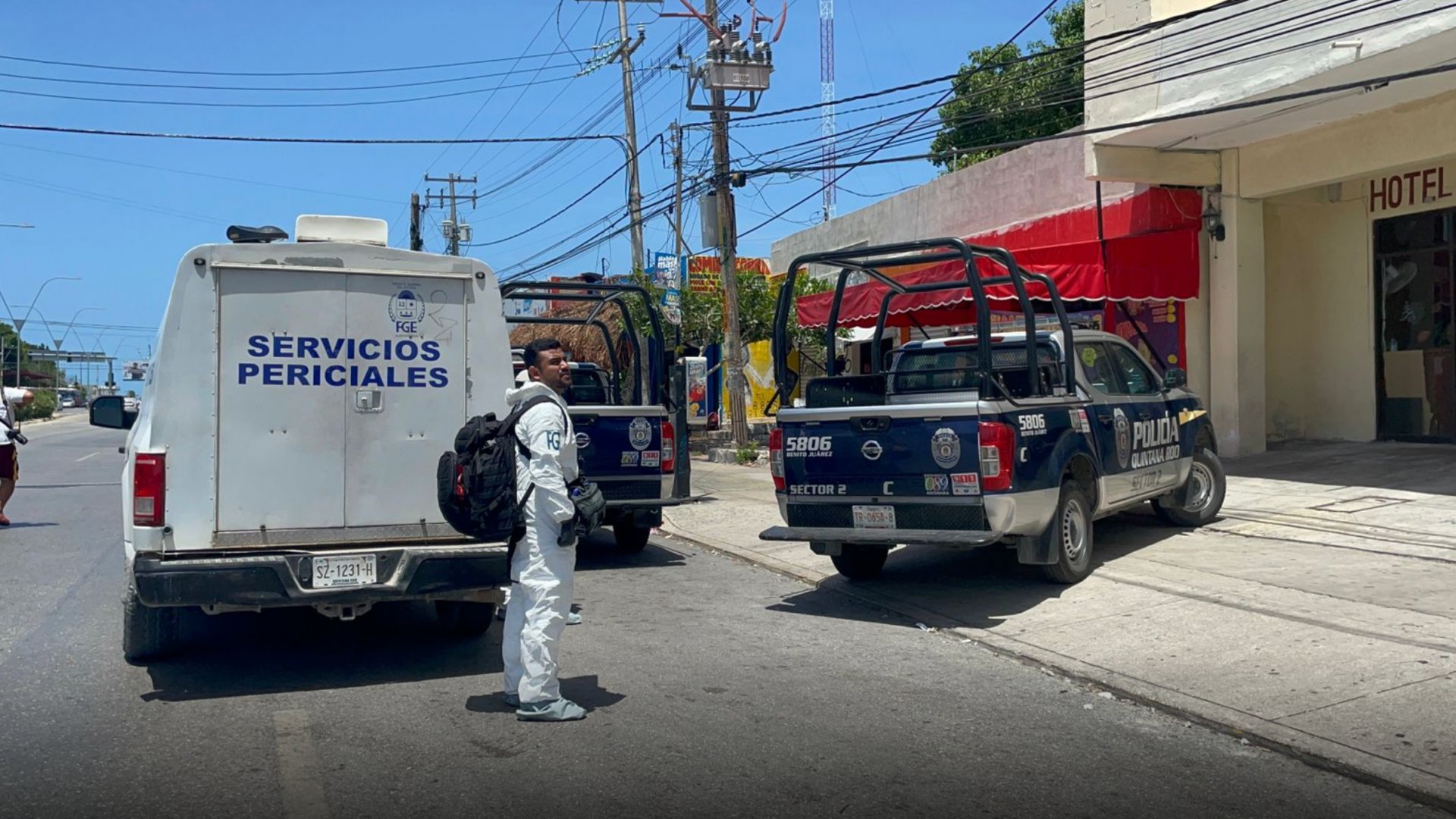 Hallan dos cuerpos sin vida en el hotel ‘Los Cuates’ de Cancún