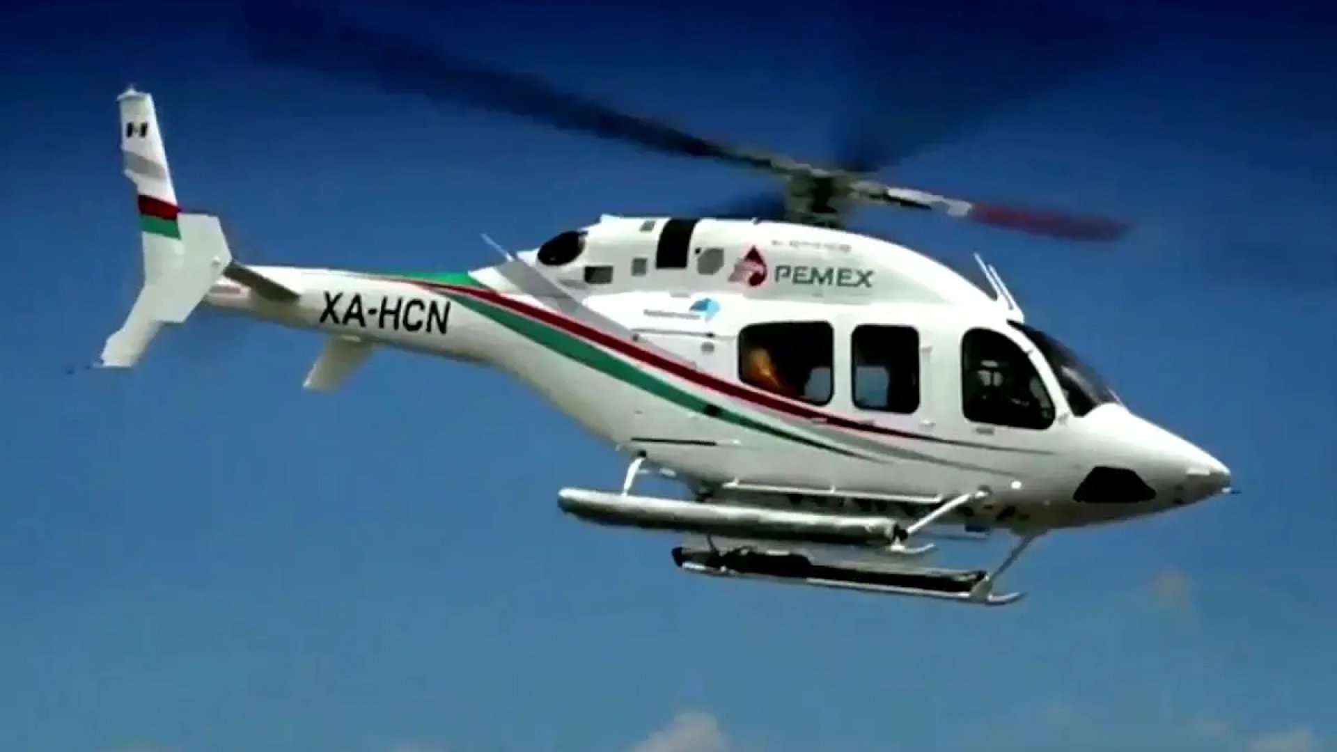 Pemex reporta caída de helicóptero frente a las costas de Ciudad del Carmen; buscan a los tripulantes