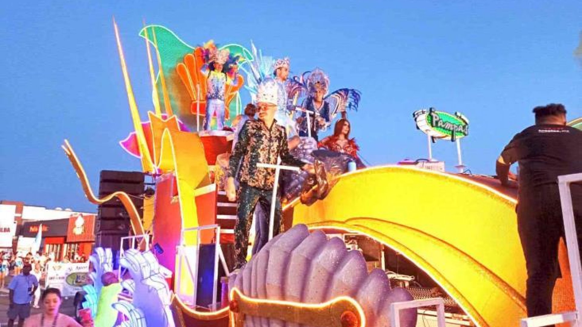 Inicia el primer desfile del Carnaval de Veracruz 2023