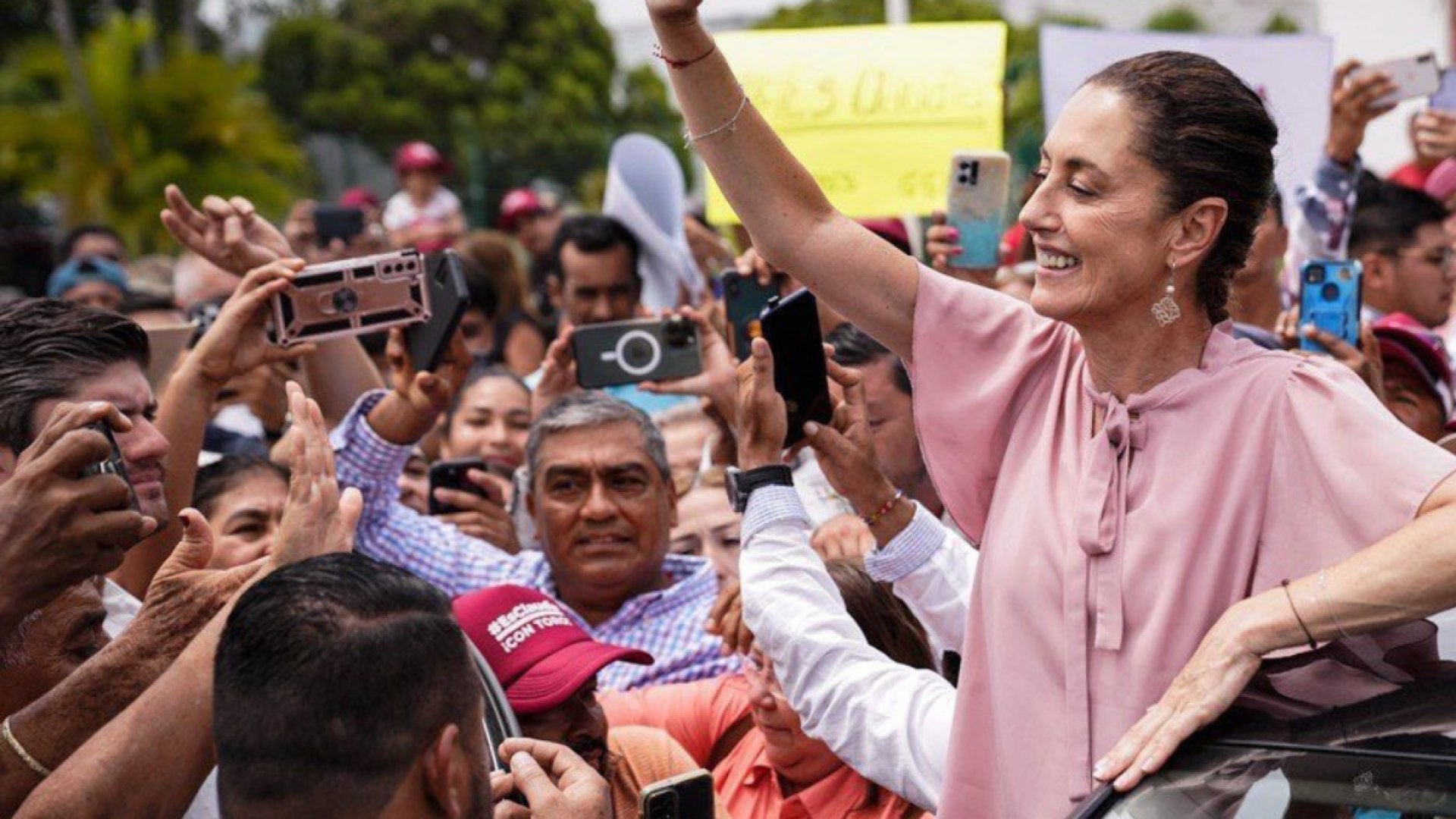 Sheinbaum se reune con mujeres en Yucatán