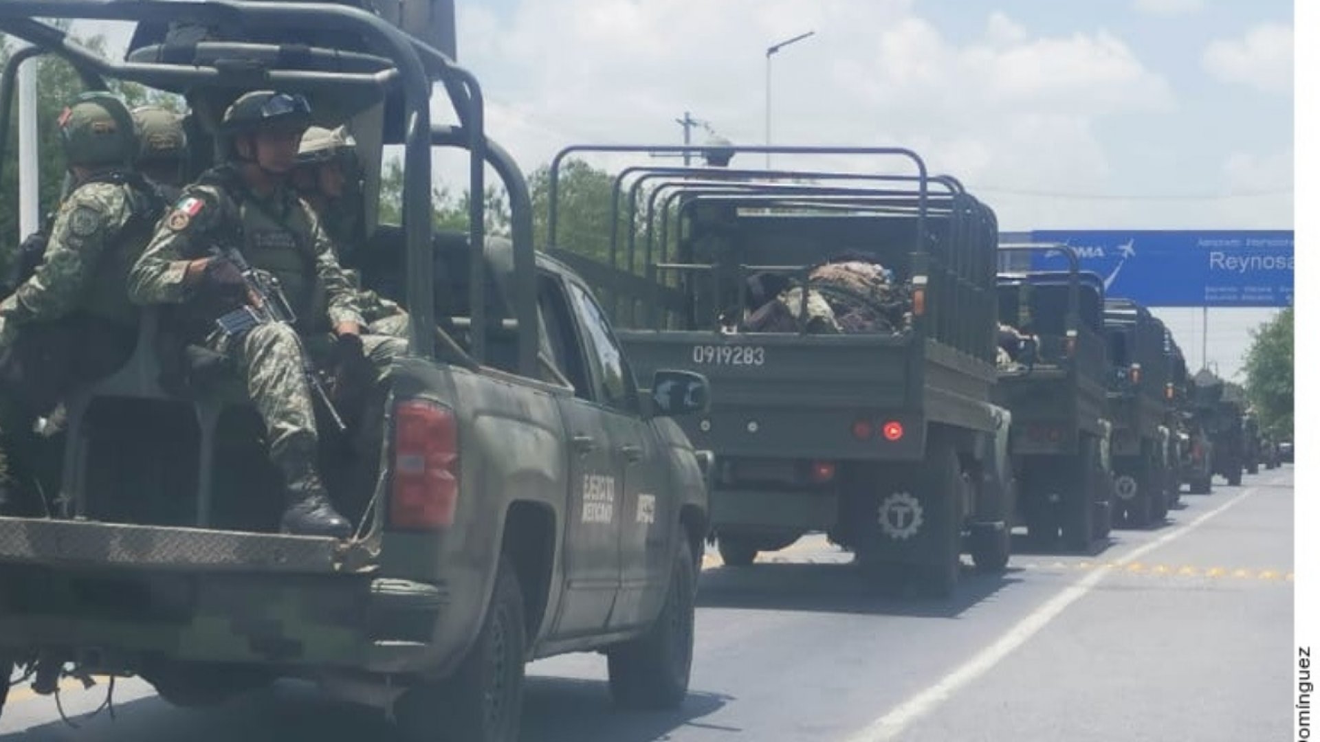 Refuerzan militares Reynosa luego de atentado a Secretario 