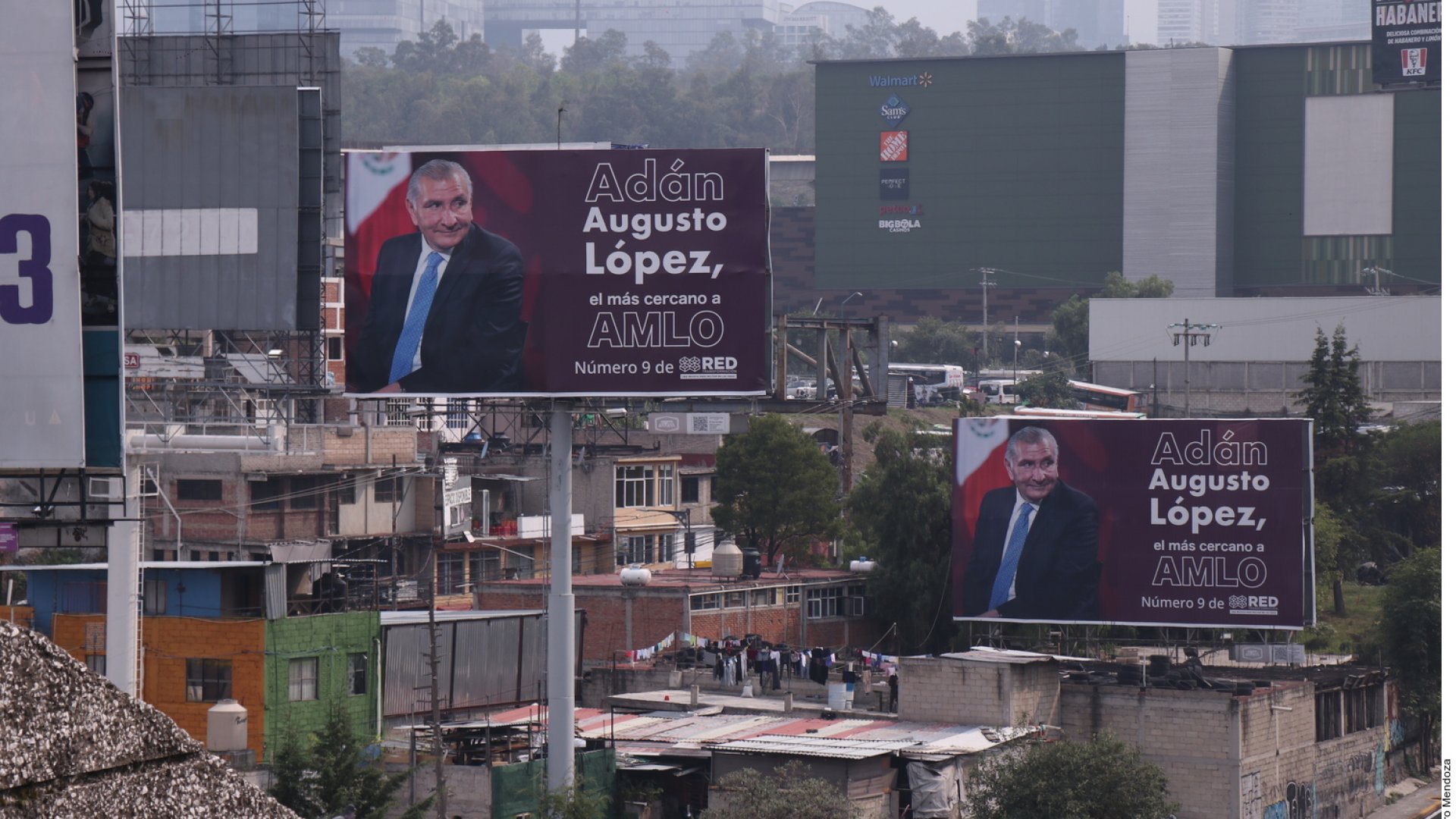 Adán Augusto quiere saber quién paga sus espectaculares como presidencial