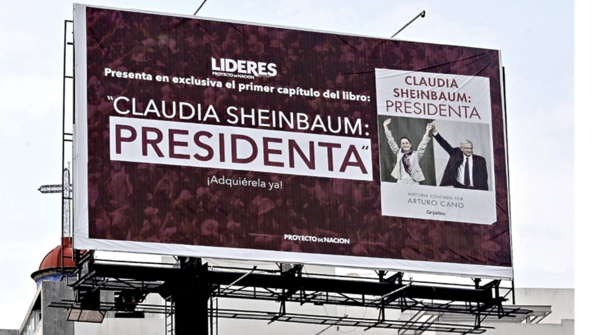 Promueven a Claudia Sheinbaum con libro ¡que no hay!