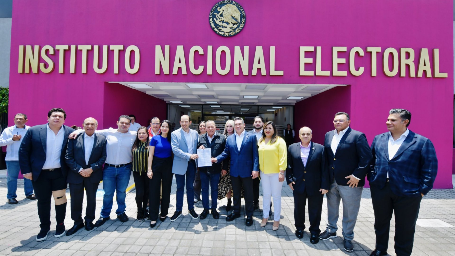 Frente Amplio quedó registrada ante el INE