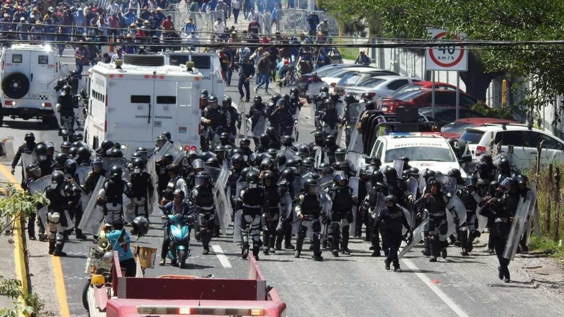 Confirman que protesta en Chilpancingo fue para exigir liberación del jefe de Los Ardillos