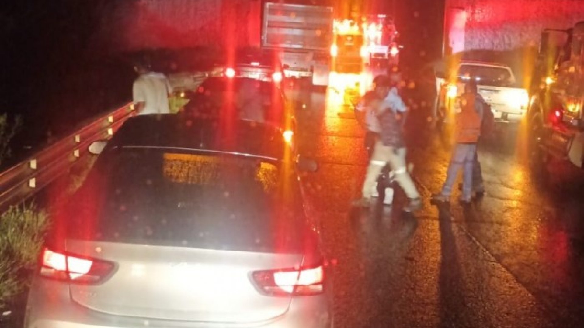 Asalto masivo en la autopista Veracruz-Puebla