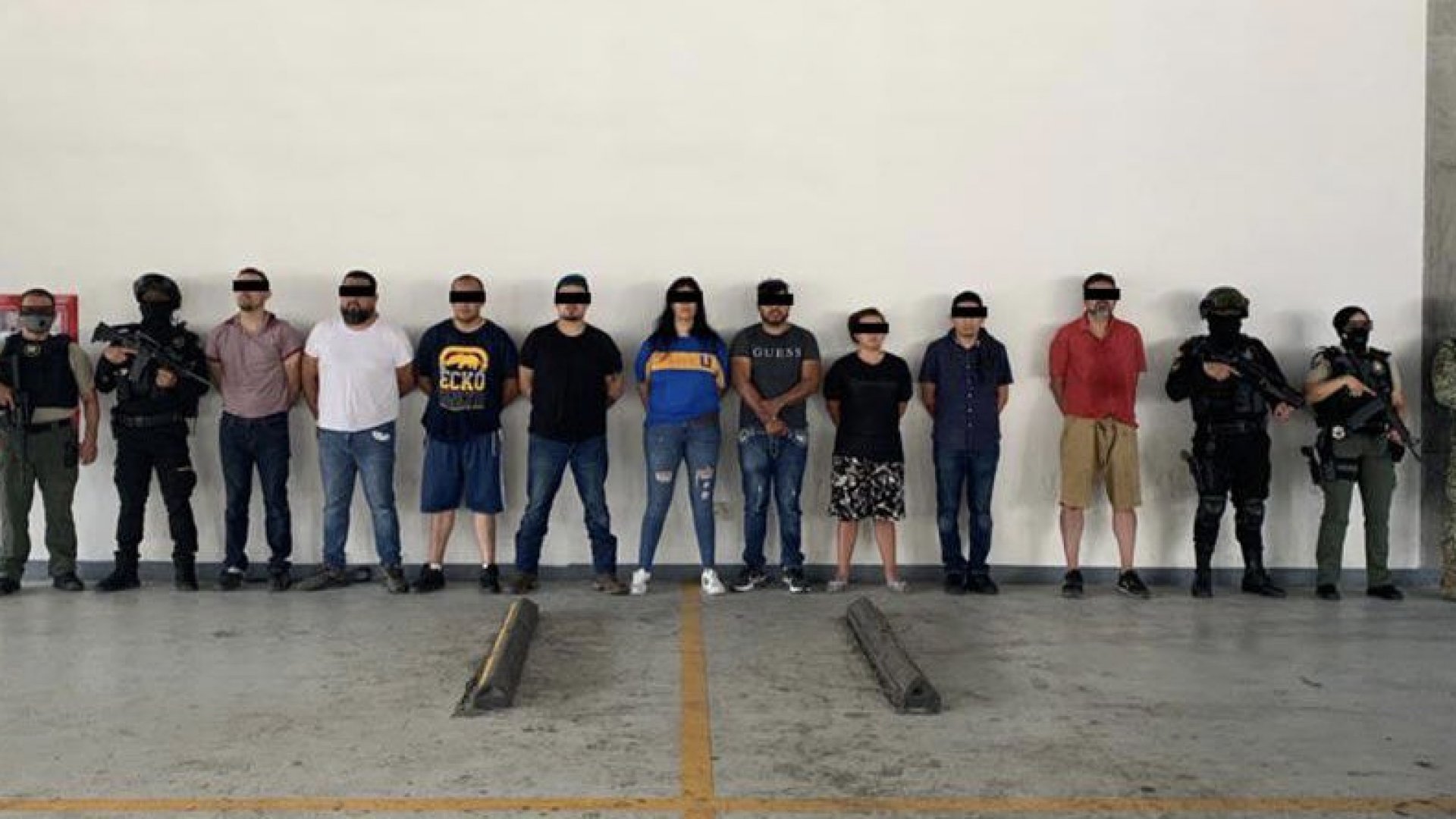 Capturan a 9 de cártel en Monterrey