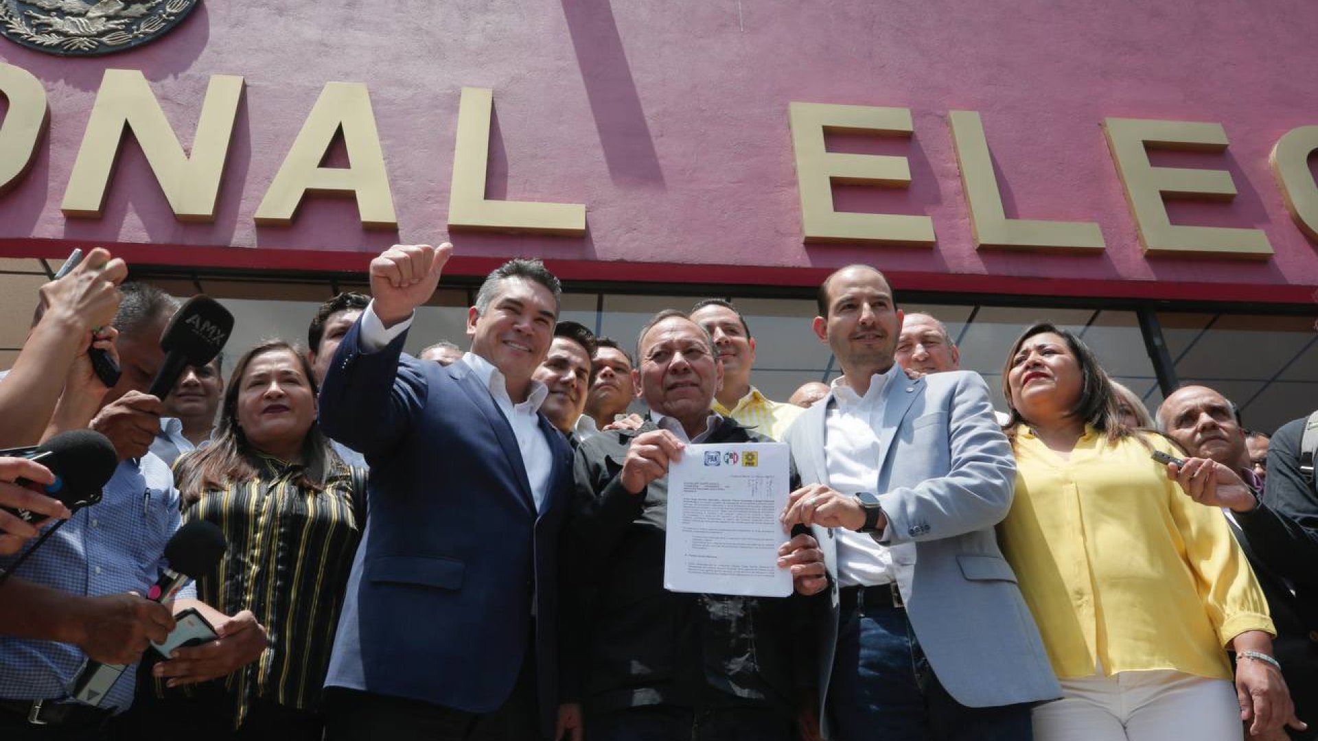 Da INE aval al Frente Opositor… si no es electoral