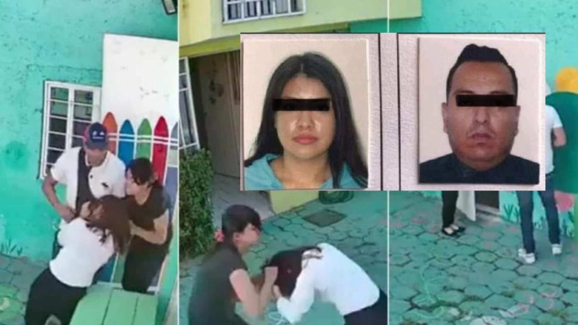Detienen a padres que golpearon a maestra de kínder