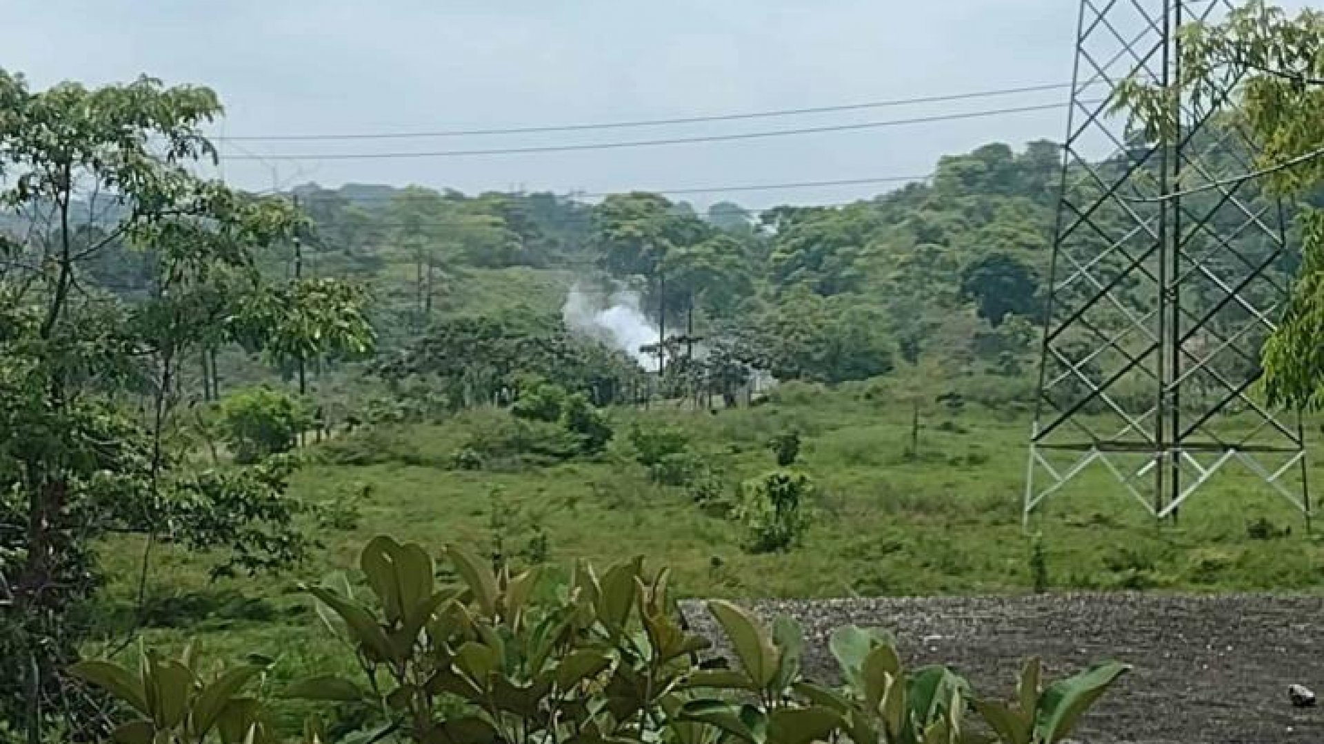 Fuga de gas en ducto de Pemex, en Veracruz