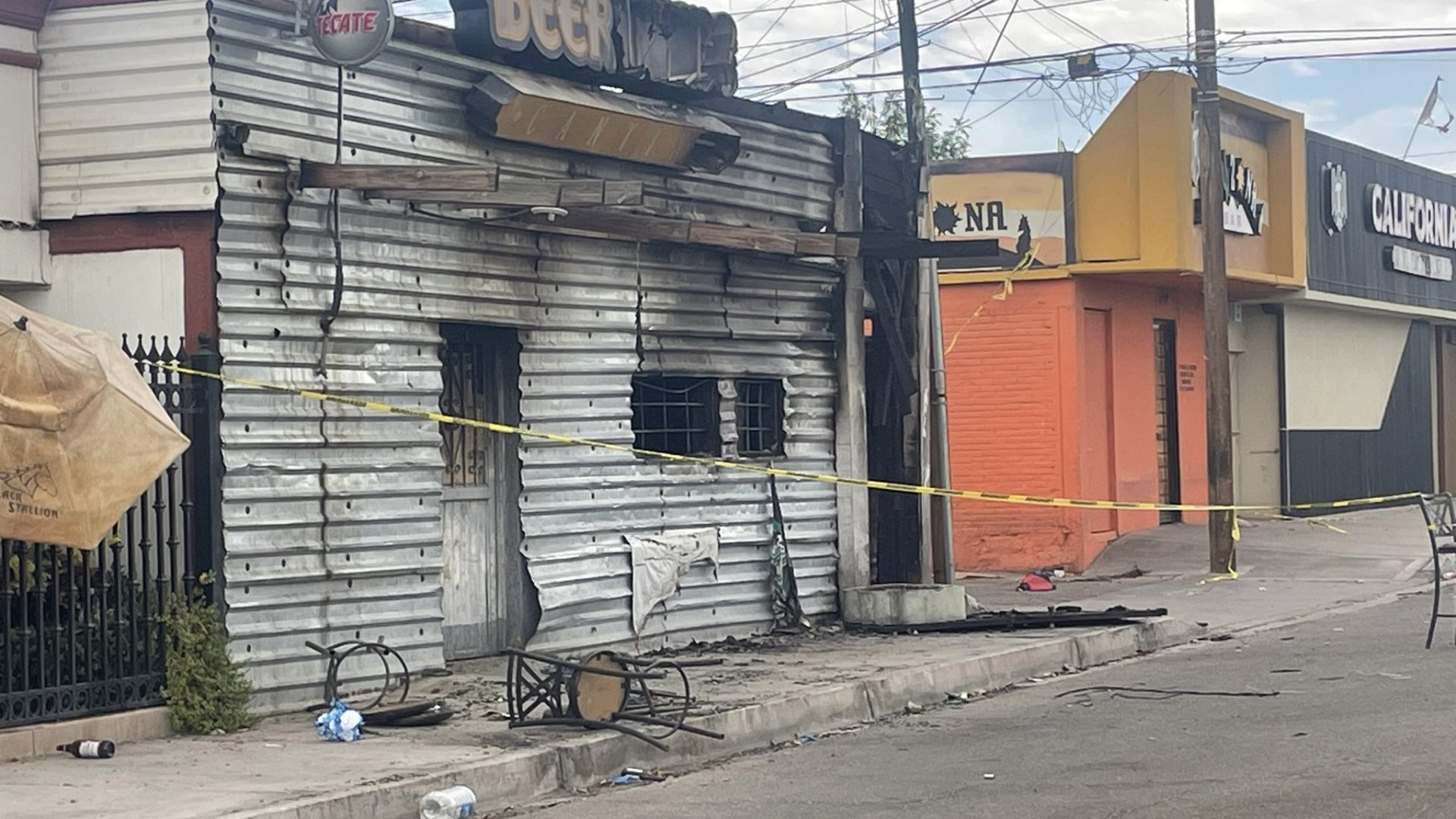 Catean casa de presunto responsable de incendio en Beer house