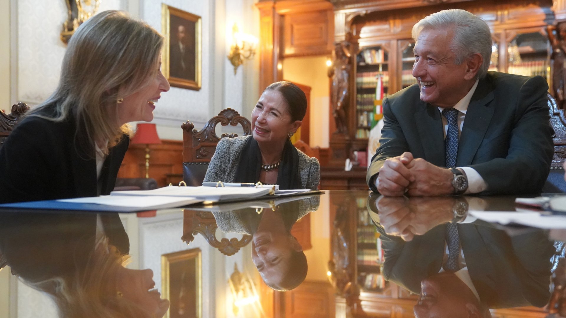 AMLO sostiene cuarta reunión del año con asesora de seguridad de Biden