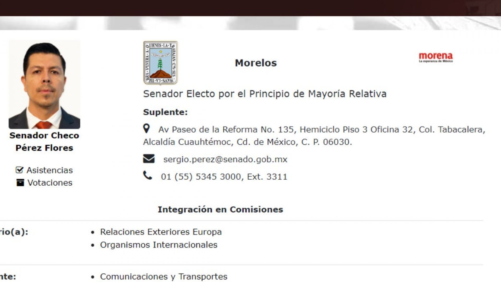 ¿Otro Checo Pérez? La petición de un diputado morenista al Pleno