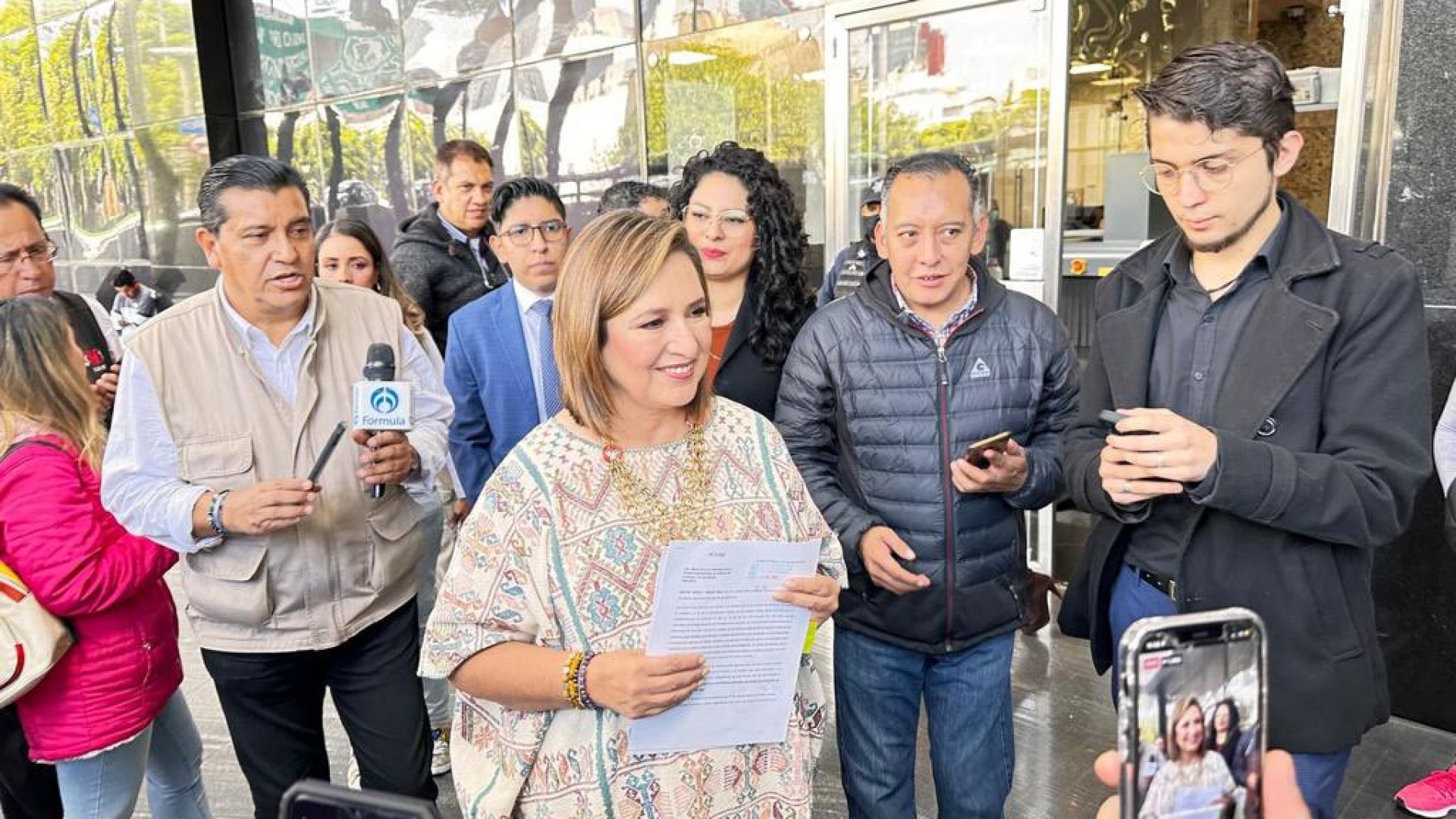 Xóchitl Gálvez acude ante FGR para solicitar carpetas en su contra