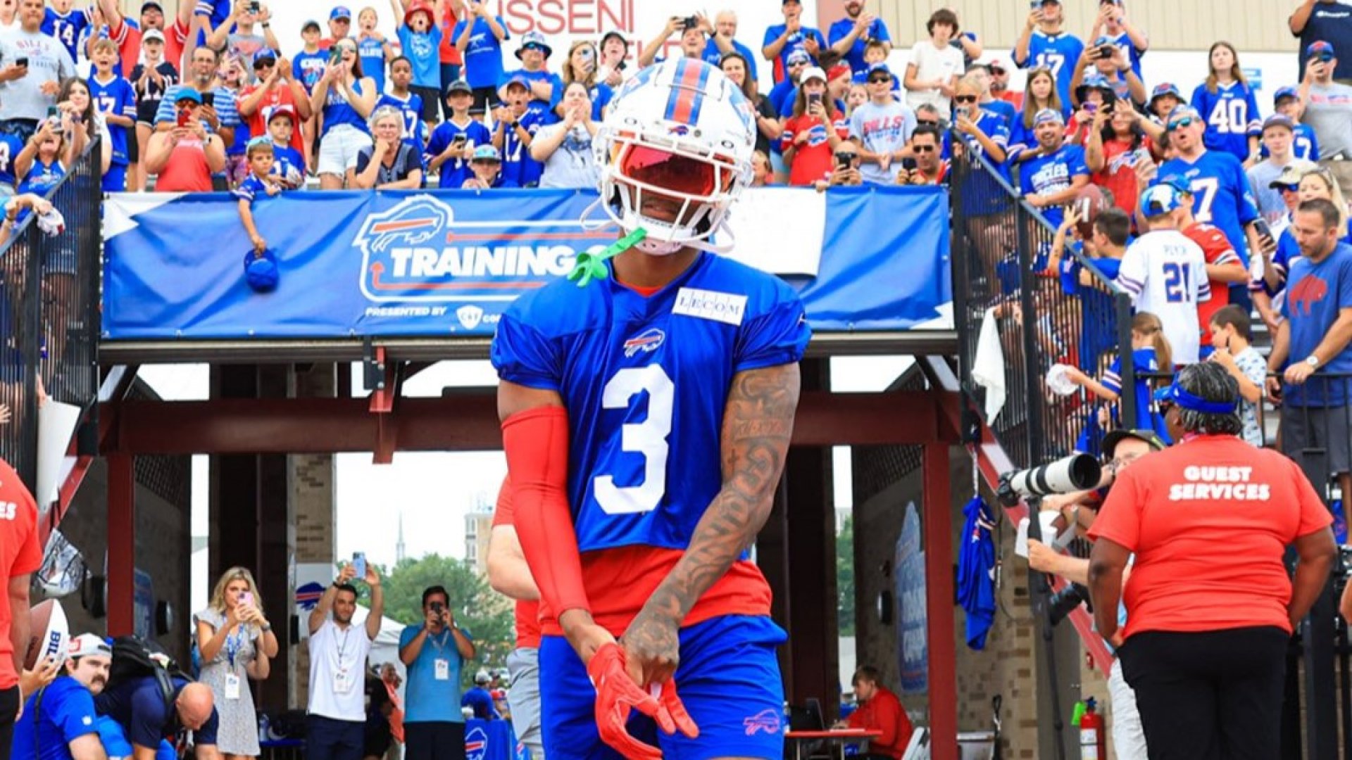 Damar Hamlin regresa a entrenar tras paro cardiaco