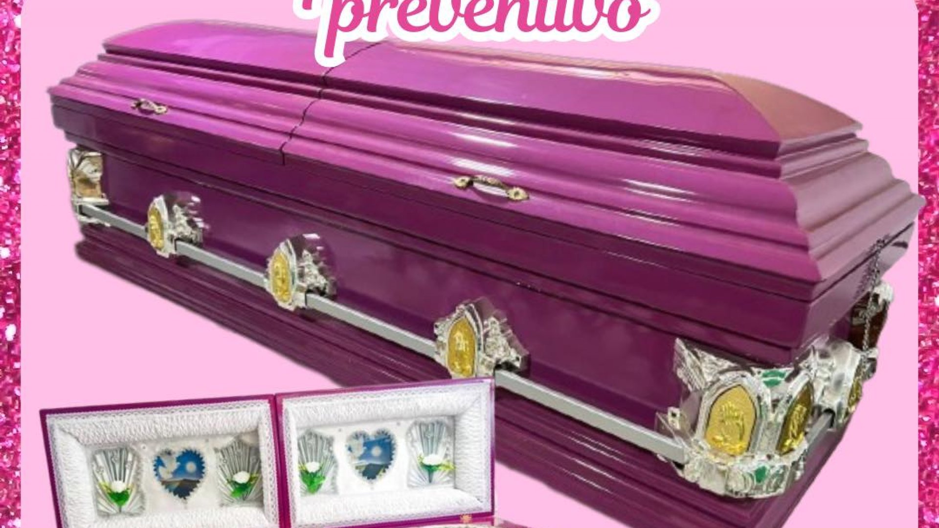 Funeraria promociona ataud estilo ‘Barbie’