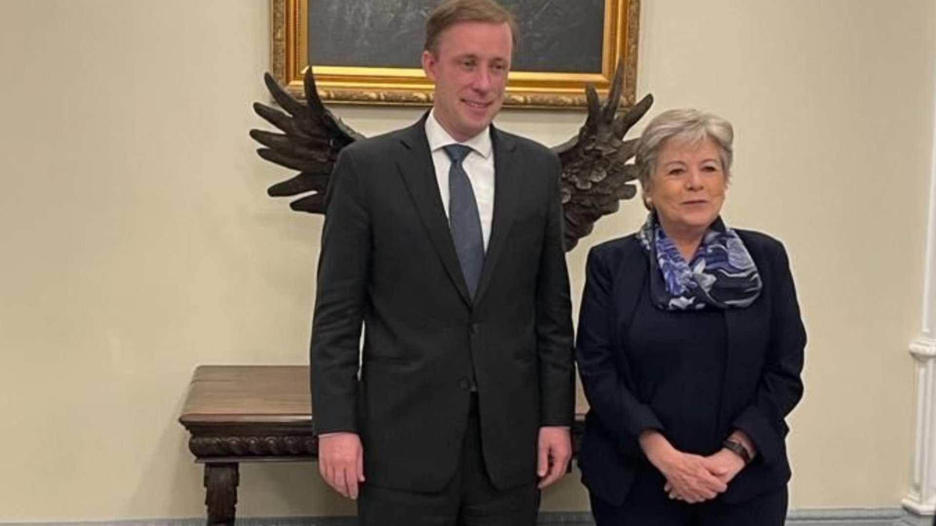 Alicia Bárcena se reúne con Jake Sullivan para reforzar temas de migración y seguridad