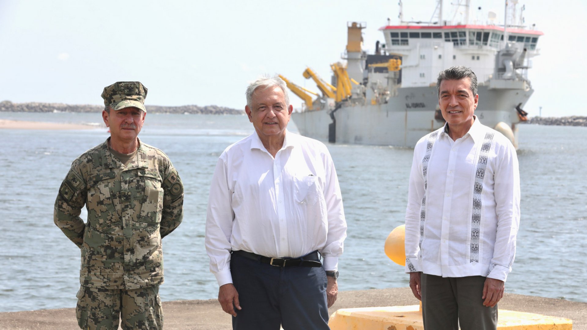 Supervisa AMLO avance de obras en Chiapas