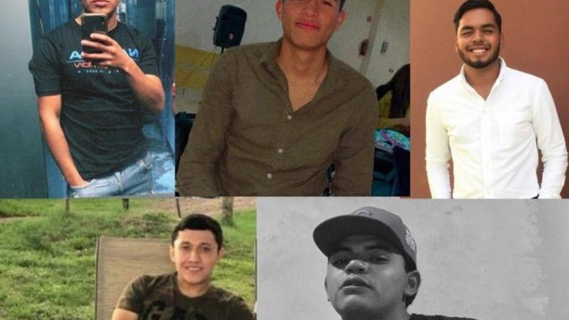 Filtran supuesta foto de los 5 jóvenes desaparecidos en Jalisco