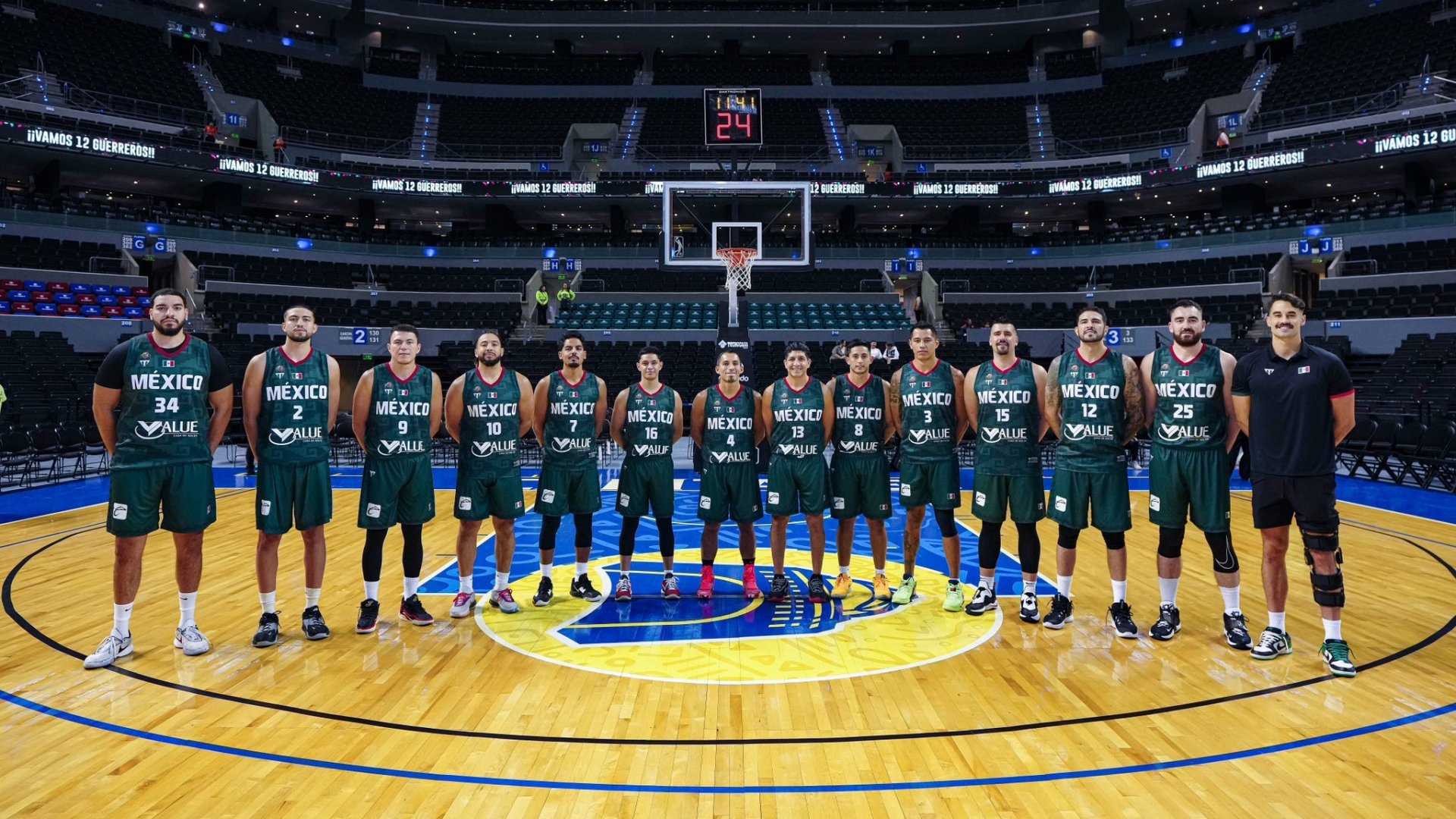 Se impone México a Egipto previo a Mundial de basquetbol