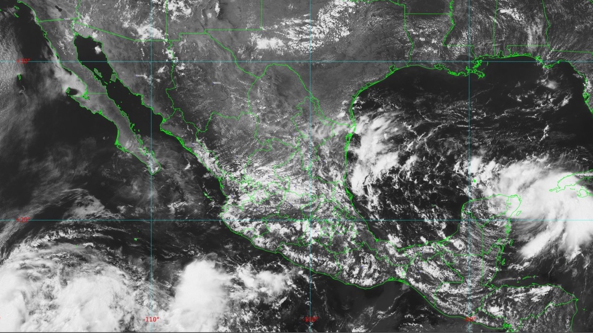 Aumenta probabilidad de ciclón tropical en territorio mexicano