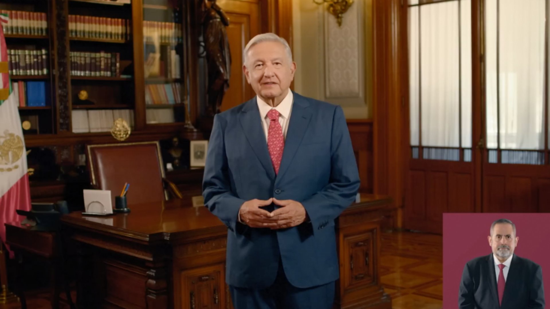 AMLO presenta primer mensaje por el Quinto Informe de Gobierno