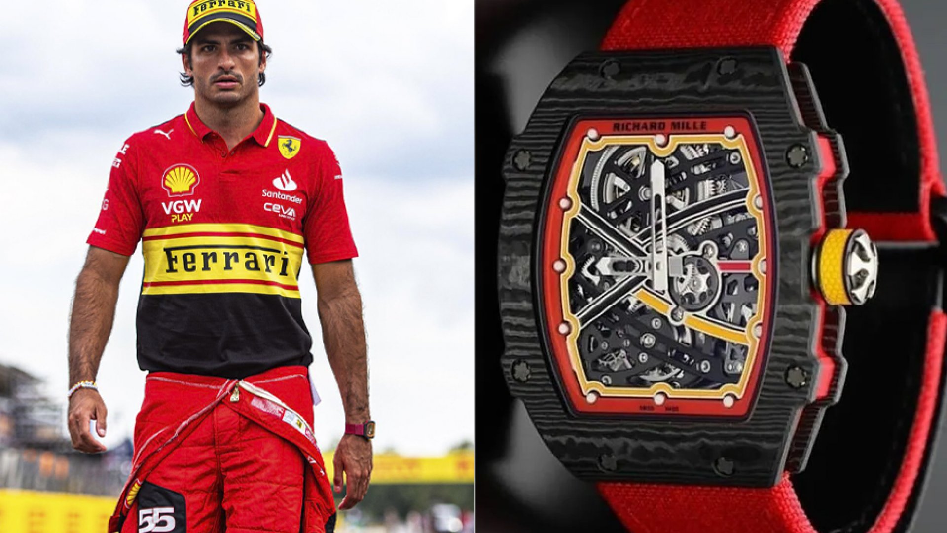 Le roban reloj a Carlos Sainz Jr. y lo recupera