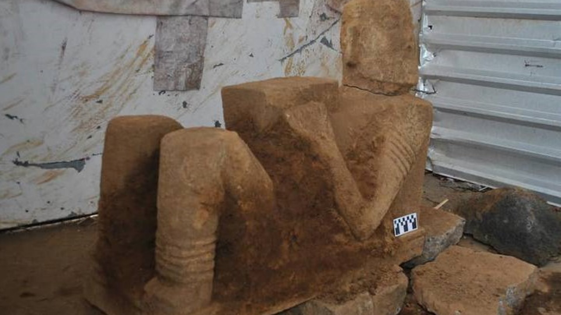 Localiza INAH escultura prehispánica en Pátzcuaro