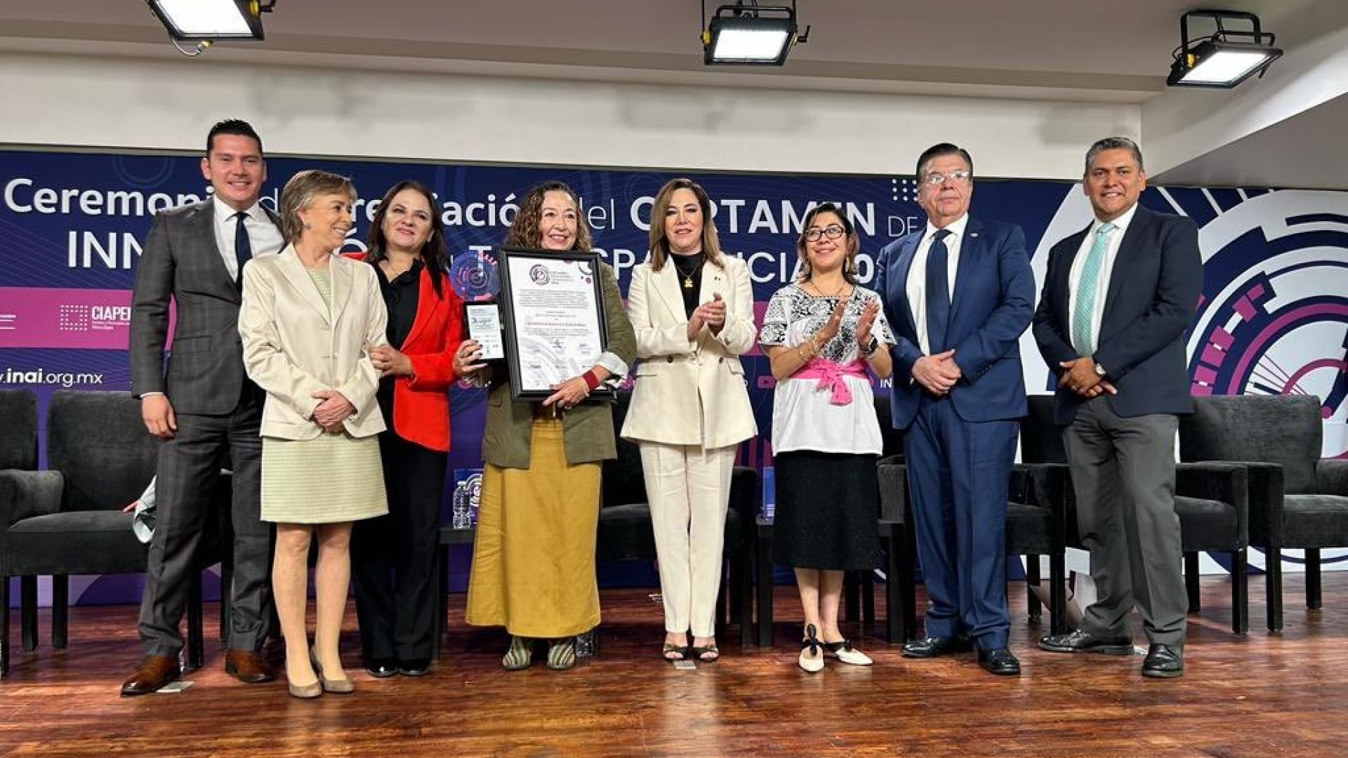 Premia INAI a plataforma de Sistema de Indicadores de Género de CDMX