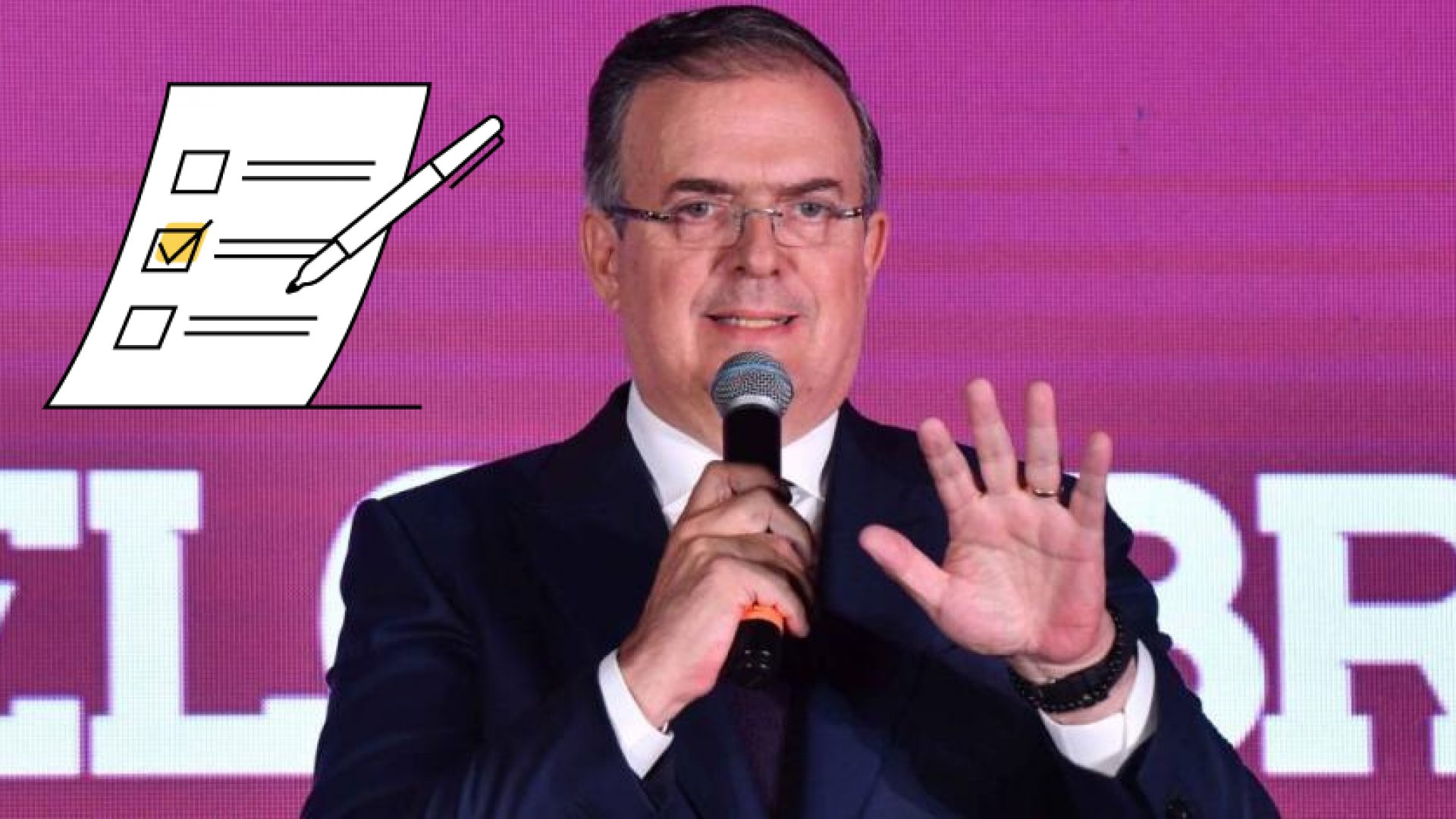 Ebrard asegura que aparecerá en la boleta de 2024