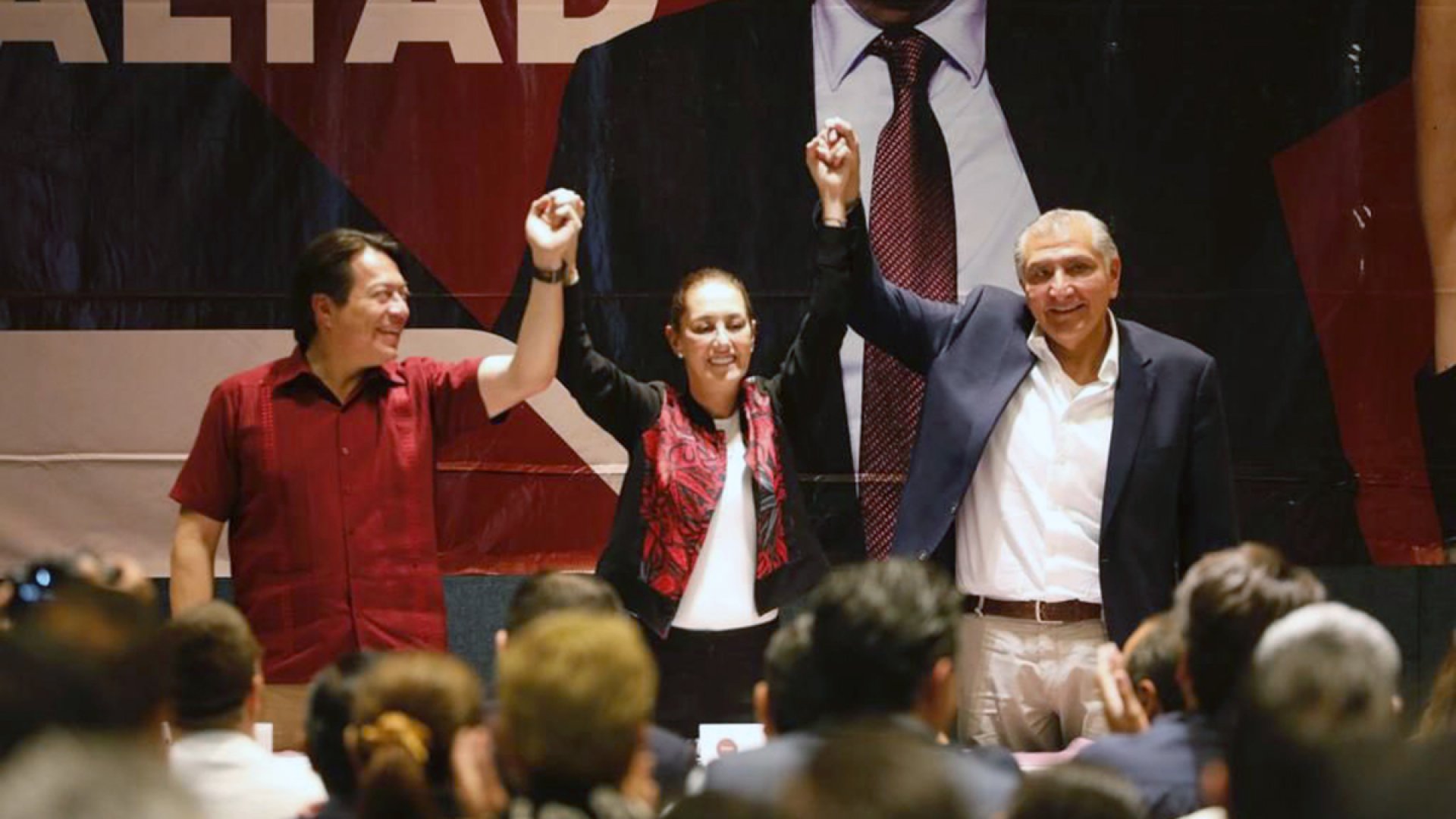 Adán Augusto y legisladores de Morena cierran filas con Sheinbaum