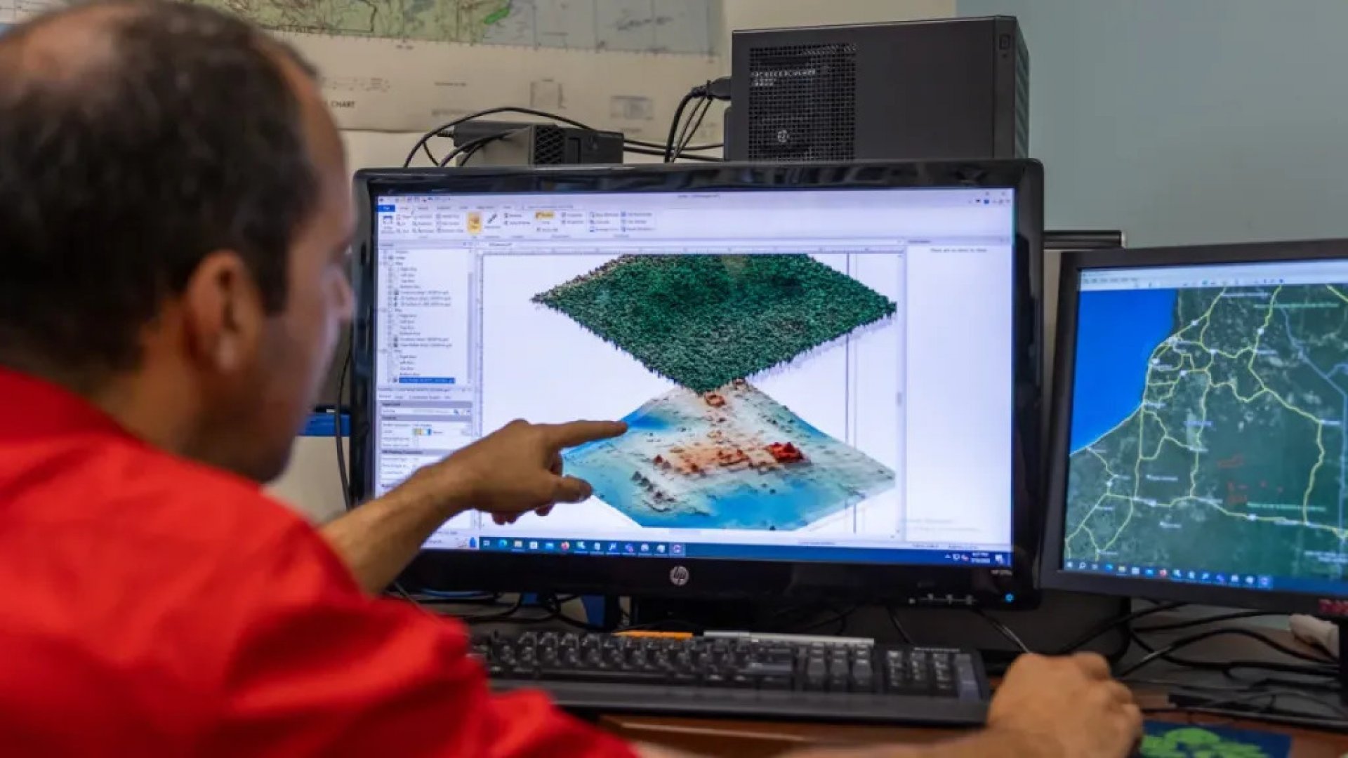 Descubren una ciudad maya olvidada en la selva de México gracias al mapeo láser
