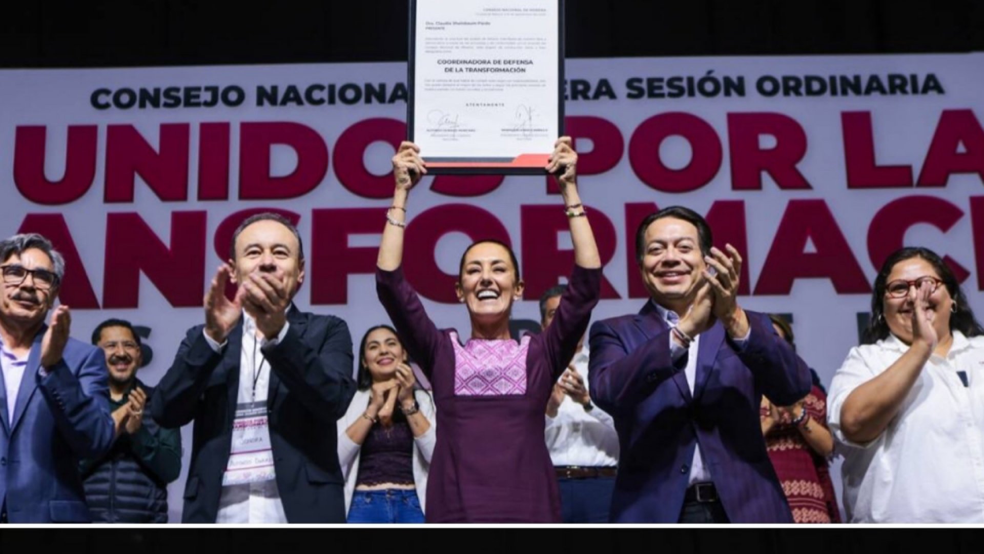 Claudia es nombrada coordinadora de defensa de la 4T