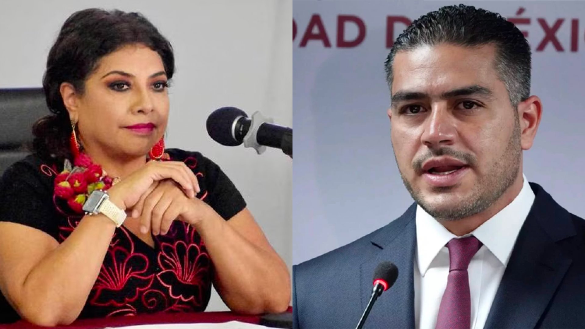 García Harfuch y Clara Brugada se disputan la candidatura de Morena a la CDMX, según encuesta