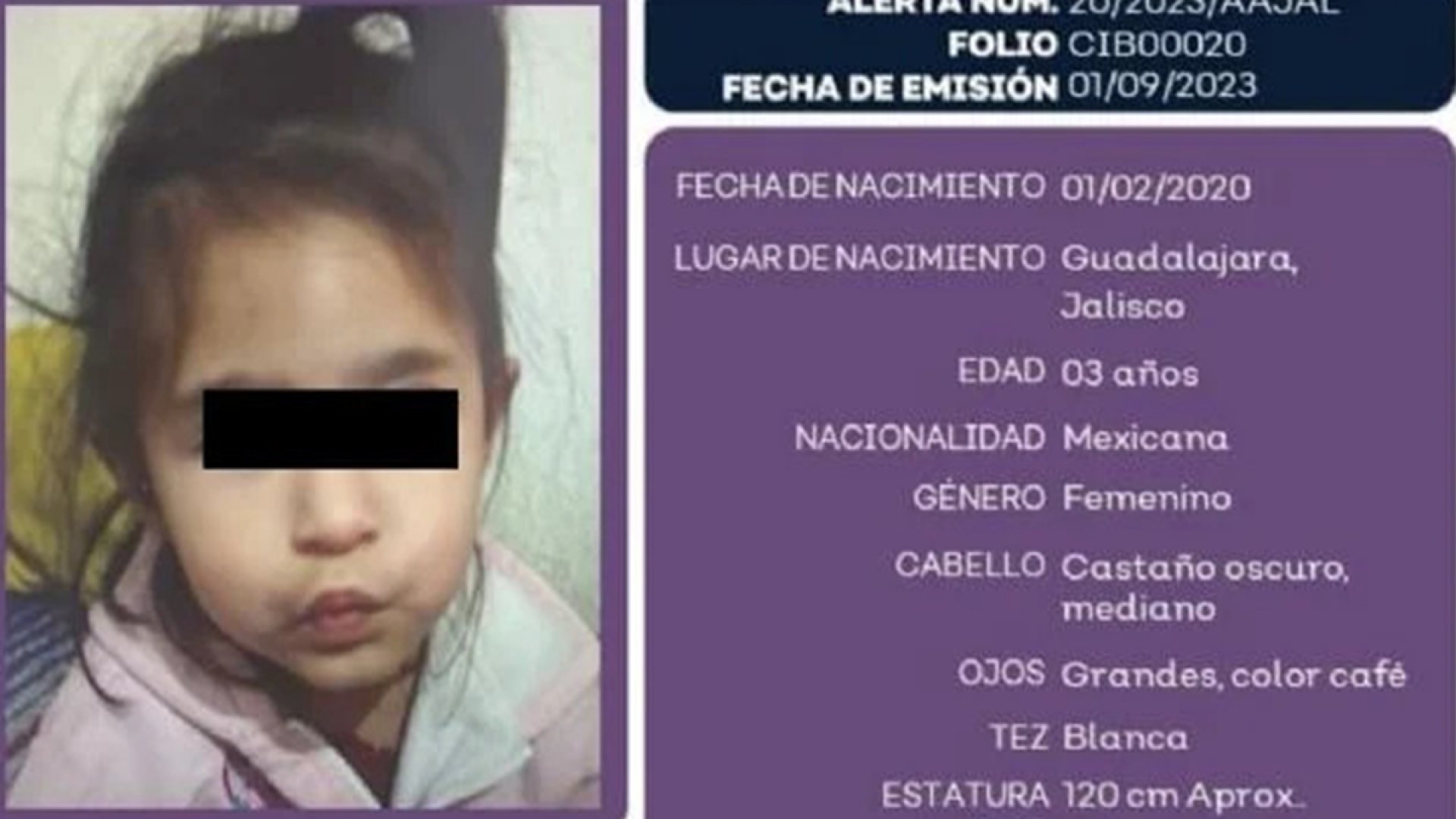 Hallan a Kailani sin vida dentro de una cubeta, niña de tres años reportada como desaparecida