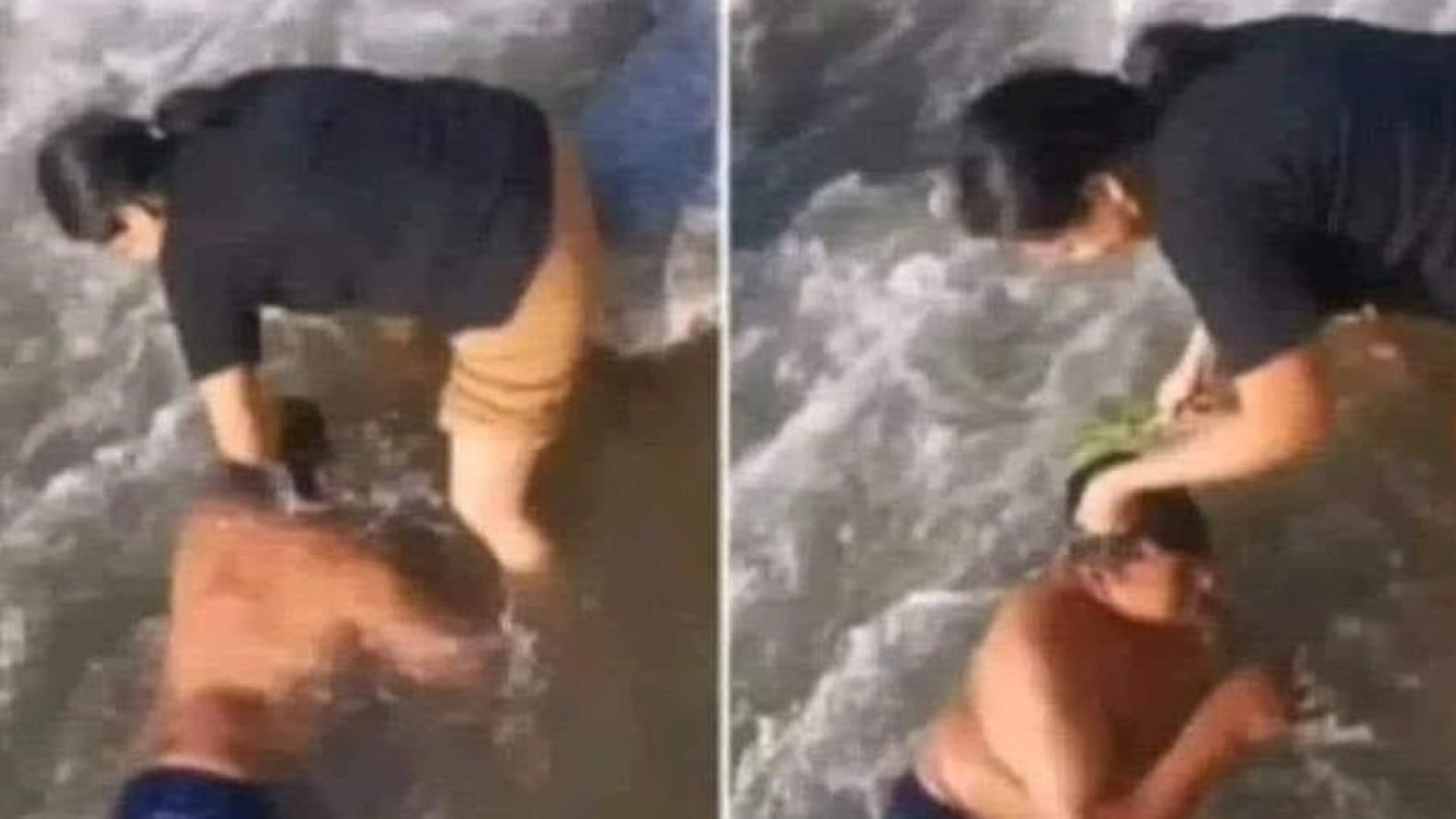 ¡Aguas! Mujer le hace una limpia a su esposo para que deje de tomar