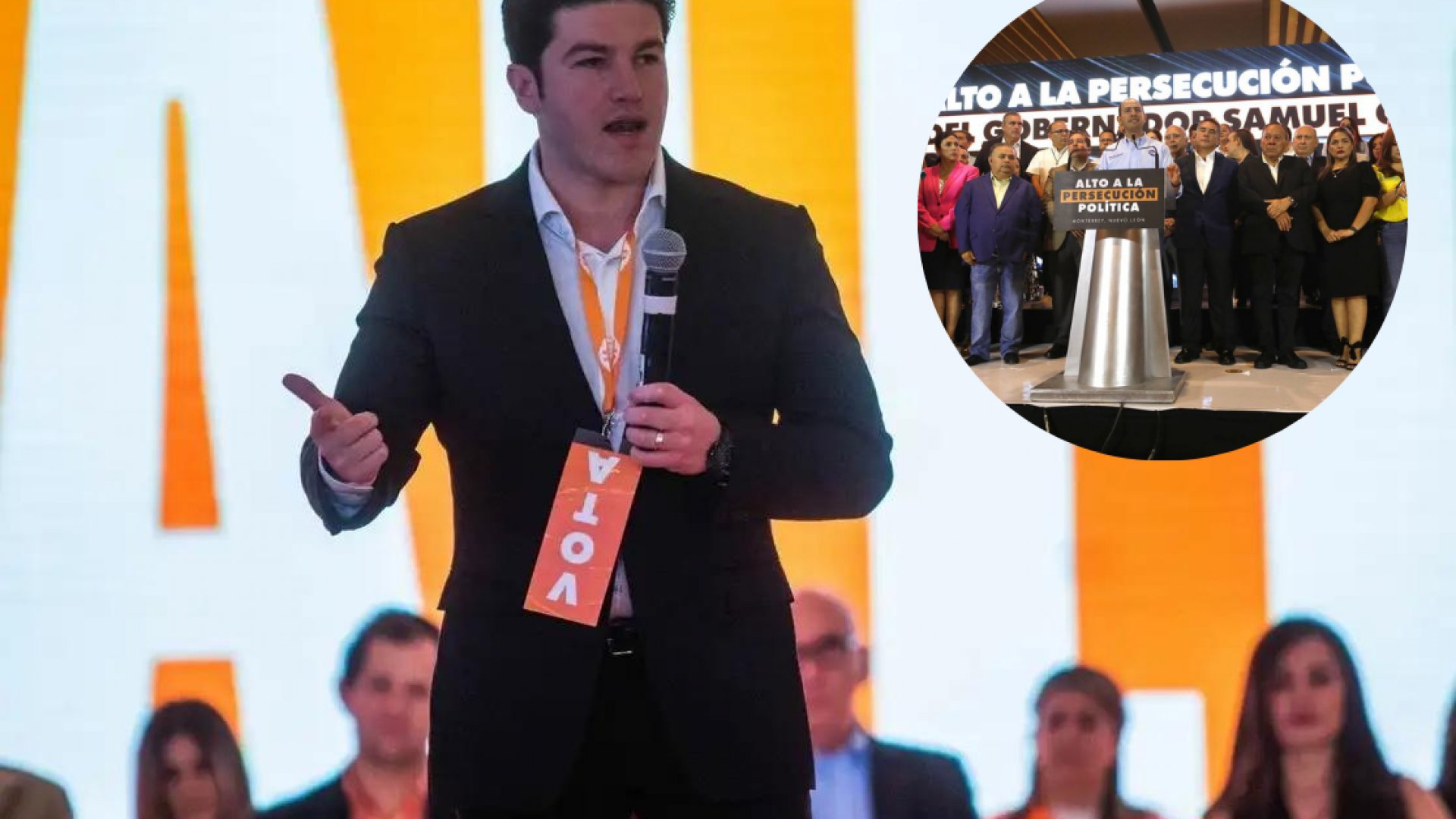 Samuel García se ampara ante órdenes de aprehensión