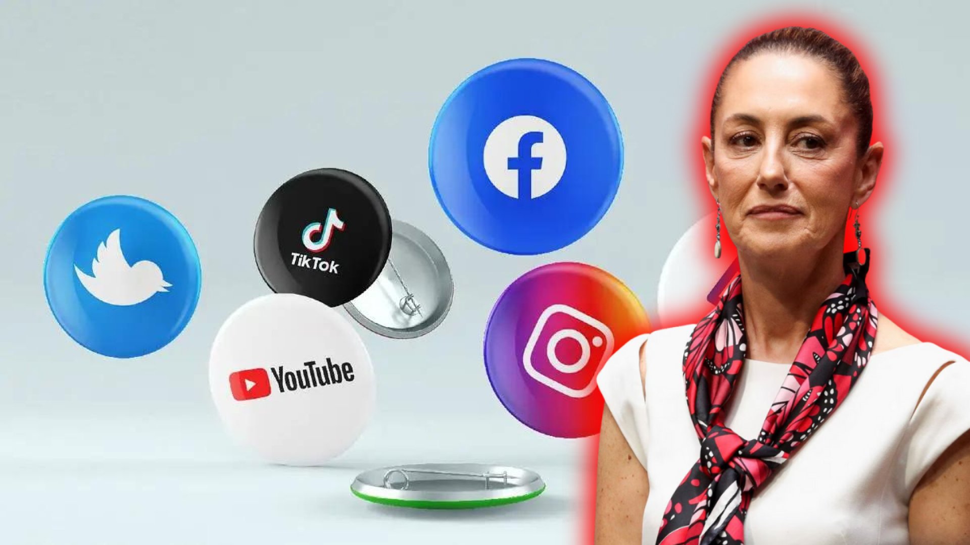 Claudia Sheinbaum es la aspirante presidencial con más seguidores en redes sociales
