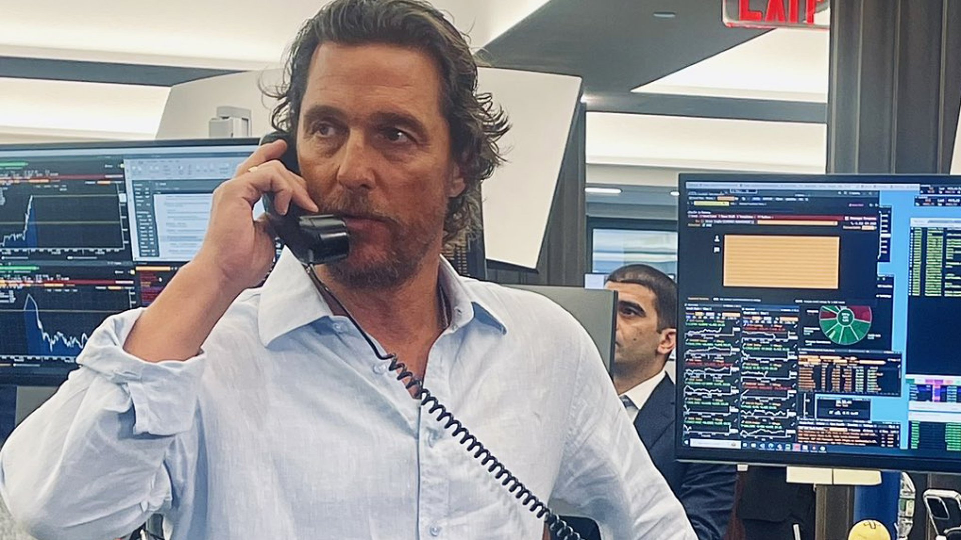 Lidia Matthew McConaughey con acosadora