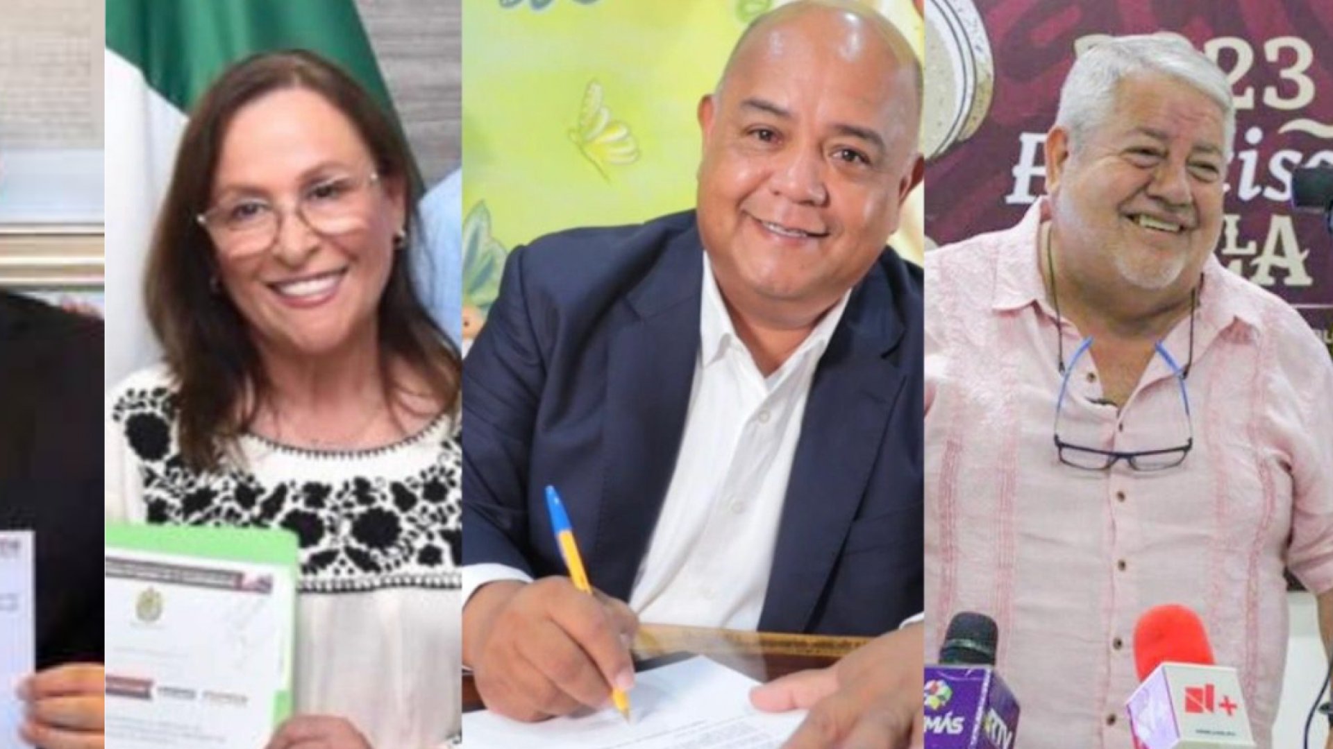 Cinco ‘corcholatas’ completaron su registro en Veracruz para buscar la gubernatura