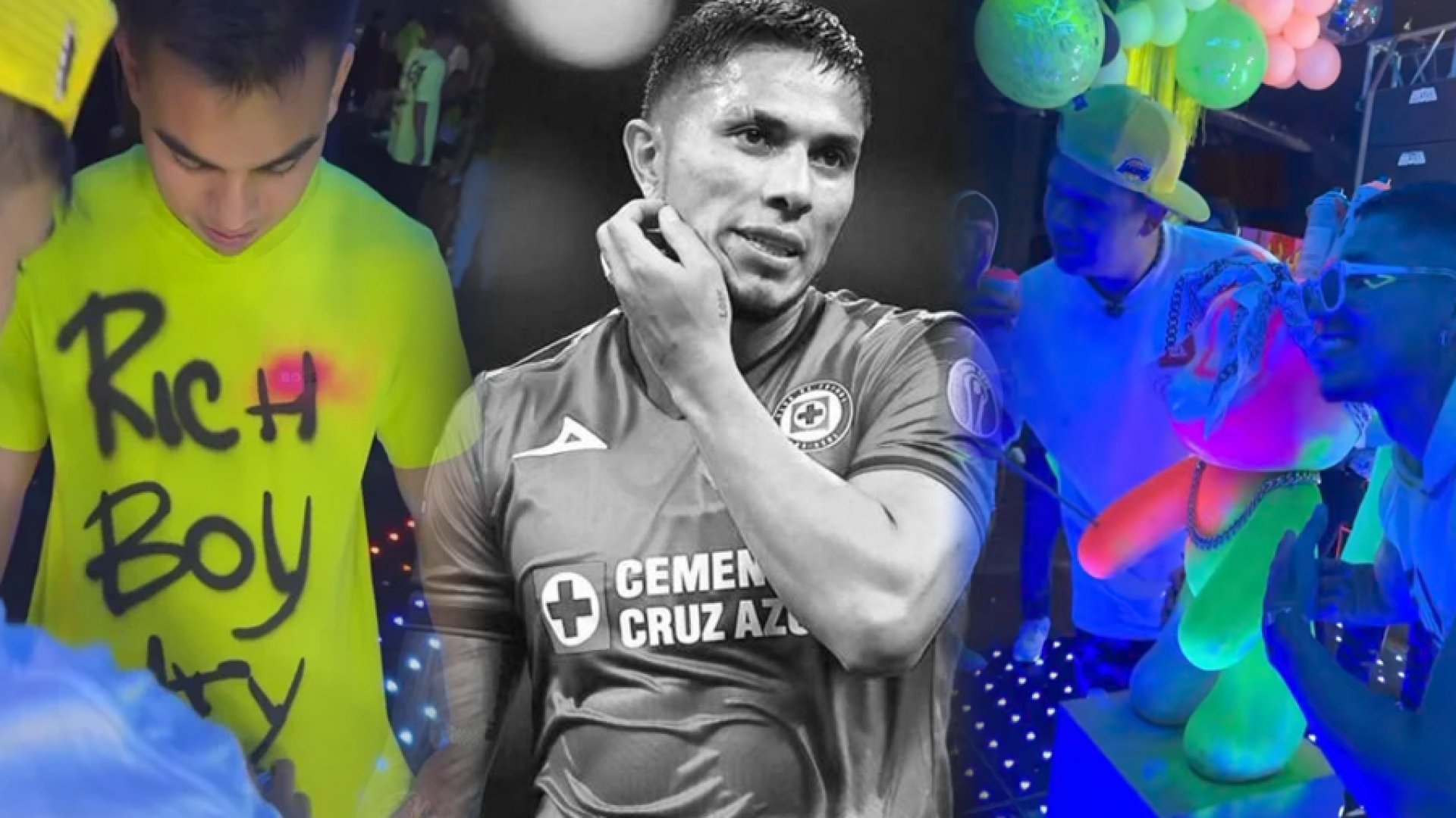 Captan a Carlos Salcedo de fiesta en plena crisis del Cruz Azul